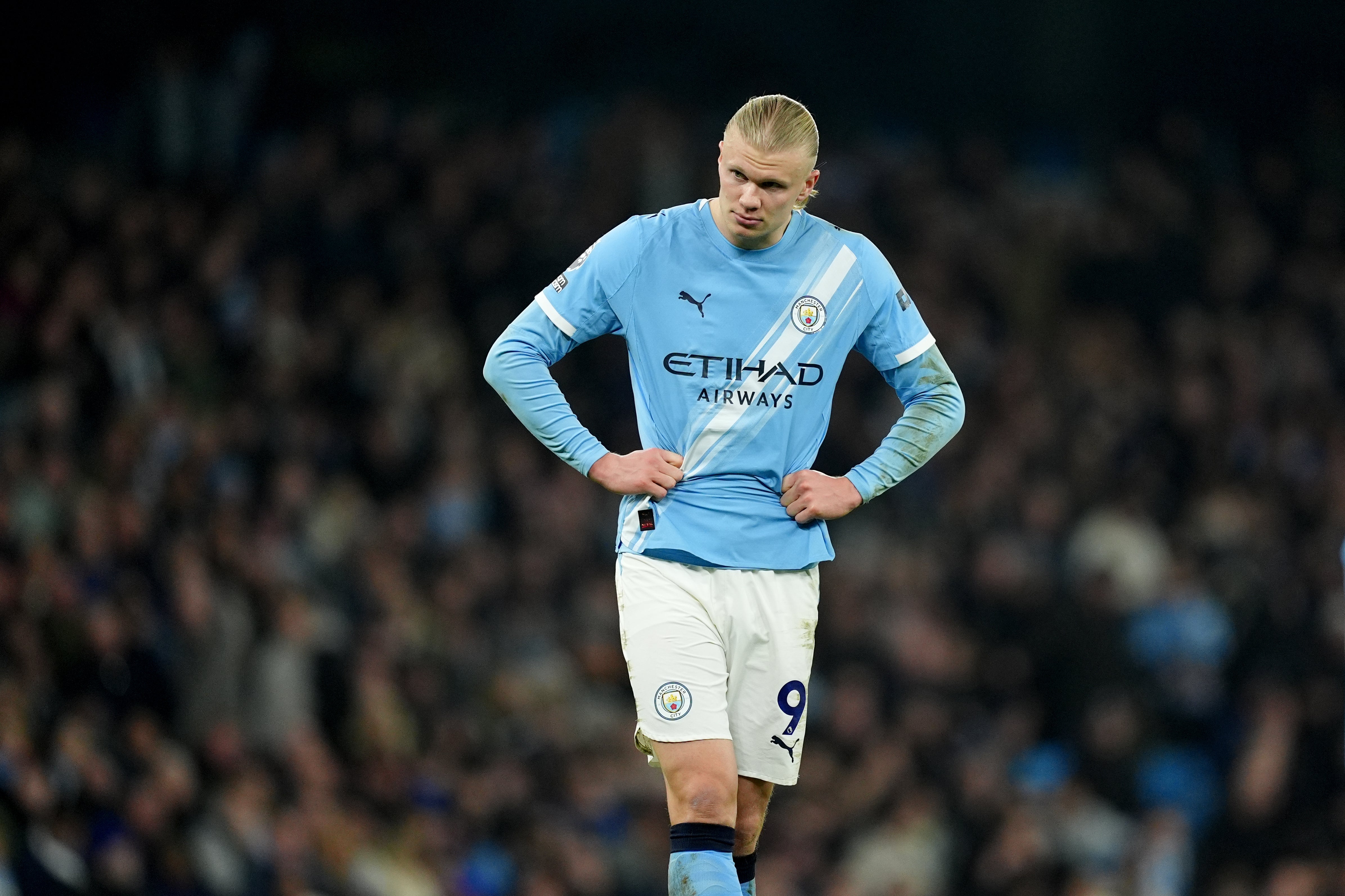 Erling Haaland has struggled to find his best form in recent weeks