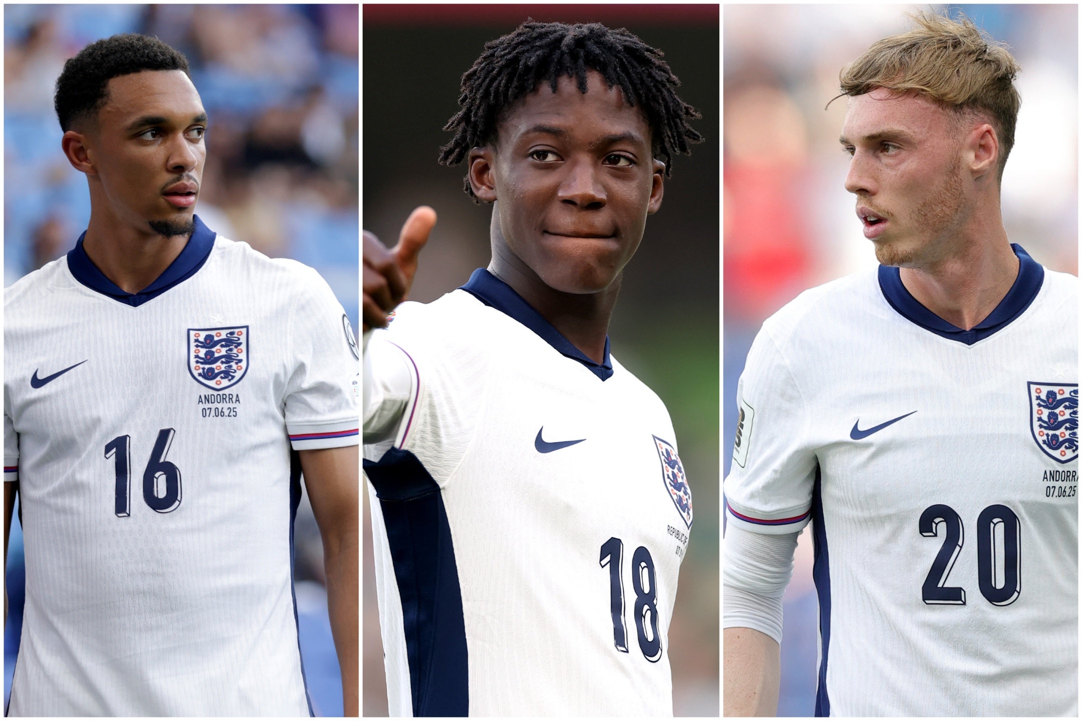 Trent Alexander-Arnold, Kobbie Mainoo and Cole Palmer could return to Tuchel’s squad