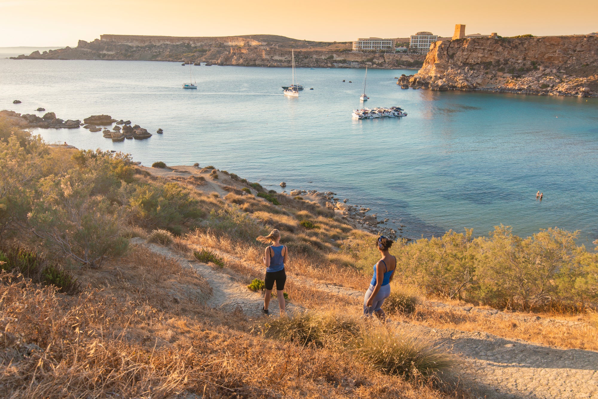 Malta’s rugged landscape is made for hiking, from clifftop paths to natural parks
