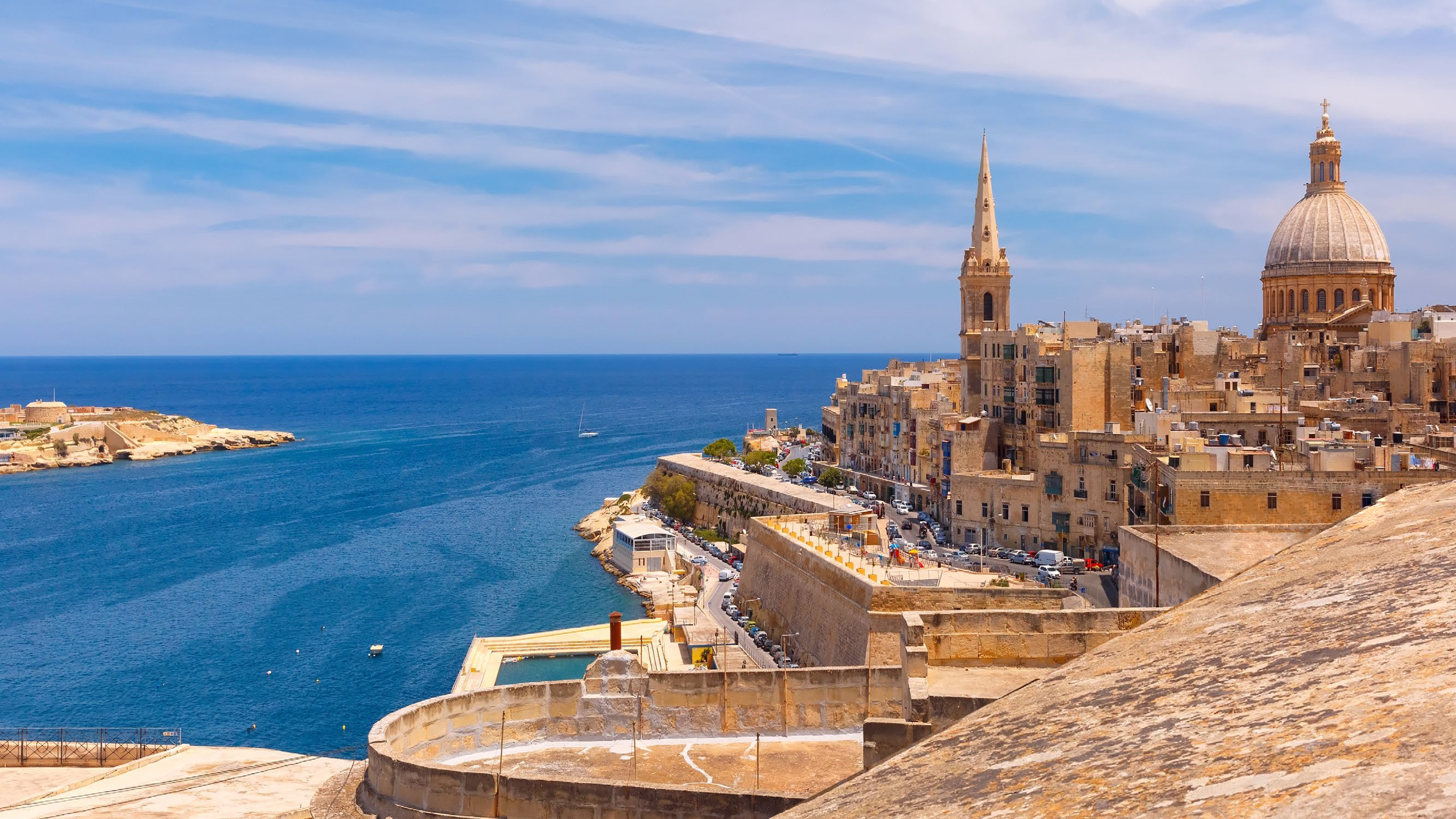 The gorgeous honey-hued city of Valetta is made for exploring