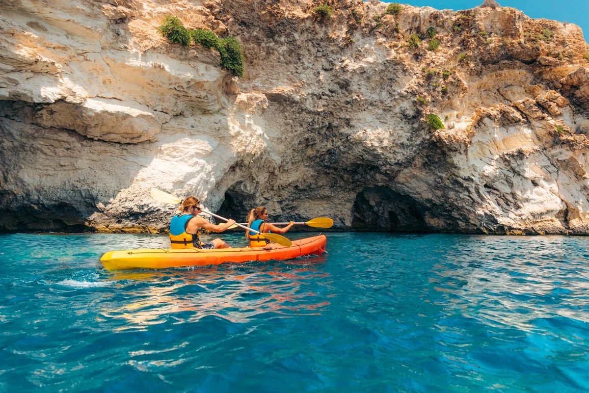 For a truly memorable adventure, see Malta’s dramatic coastline up close on a kayak trip