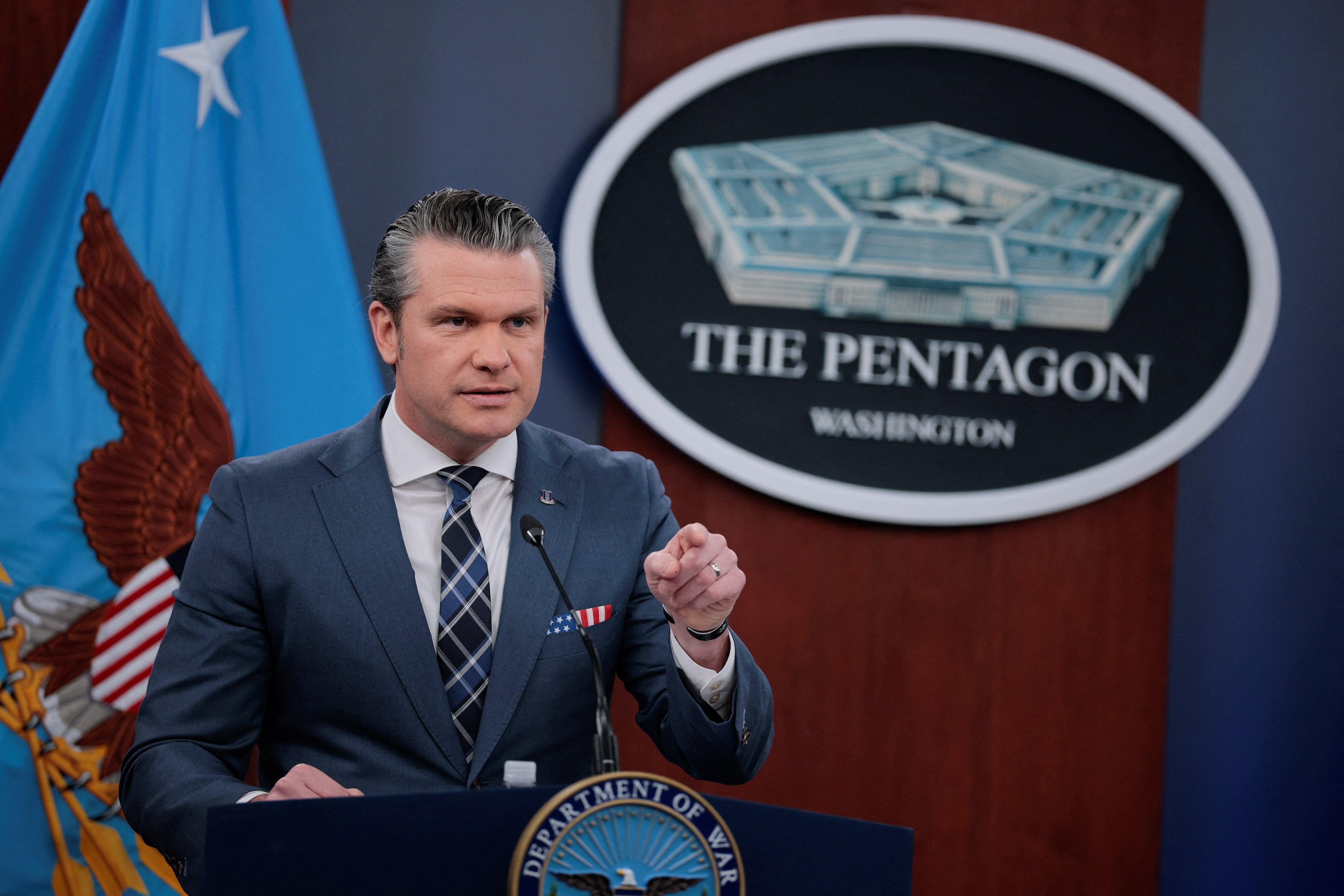 Defense Secretary Pete Hegseth tore into the media again at a press conference to update the nation about President Donald Trump’s Iran War