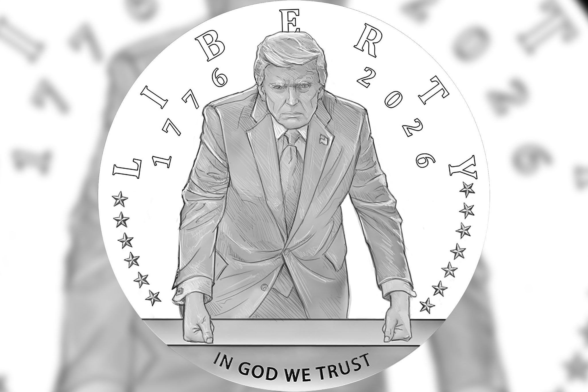 Commission handpicked by Trump is weighing whether to put his picture on a commemorative gold coin
