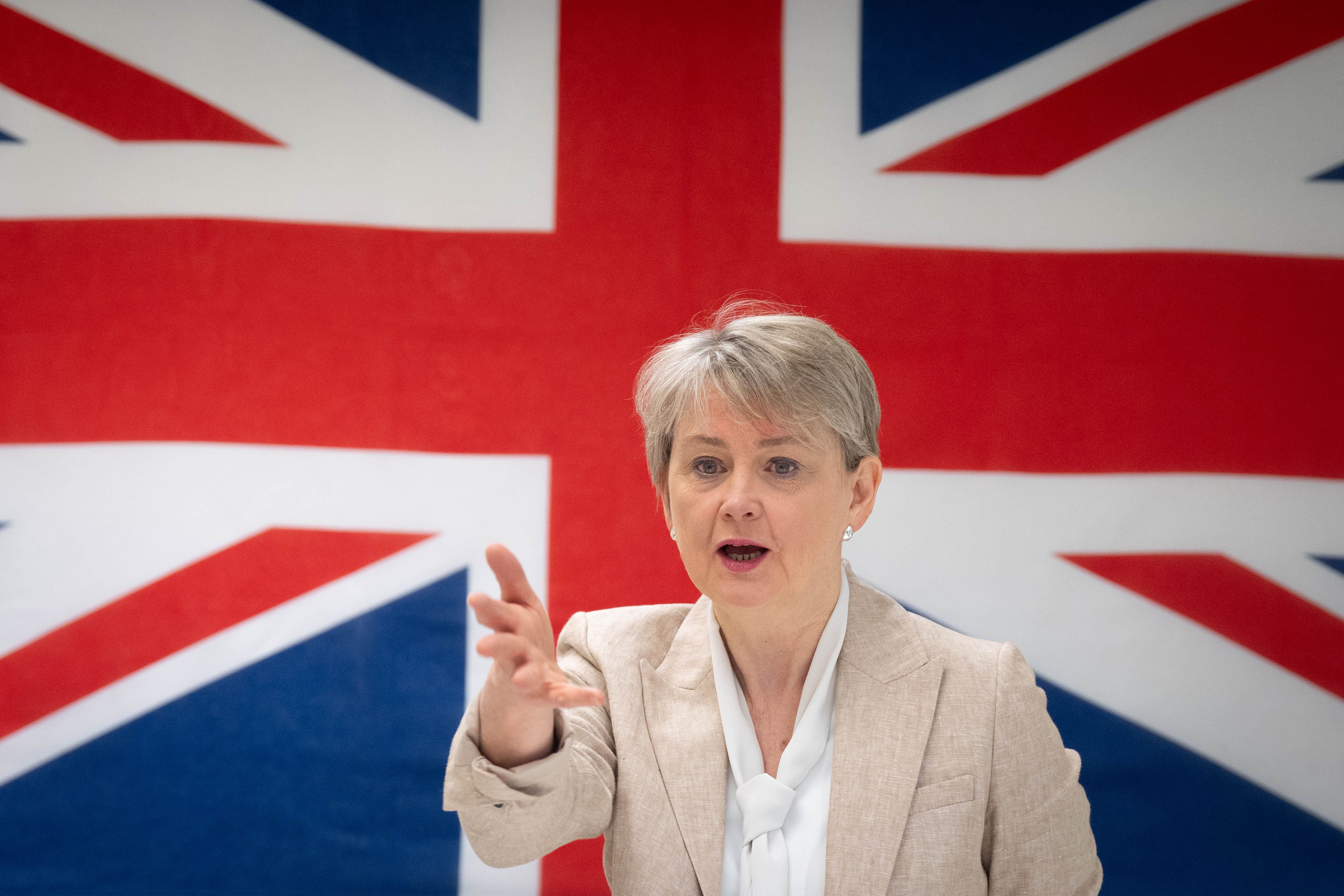 Foreign Secretary Yvette Cooper warned Iran not to target UK assets (Stefan Rousseau/PA)