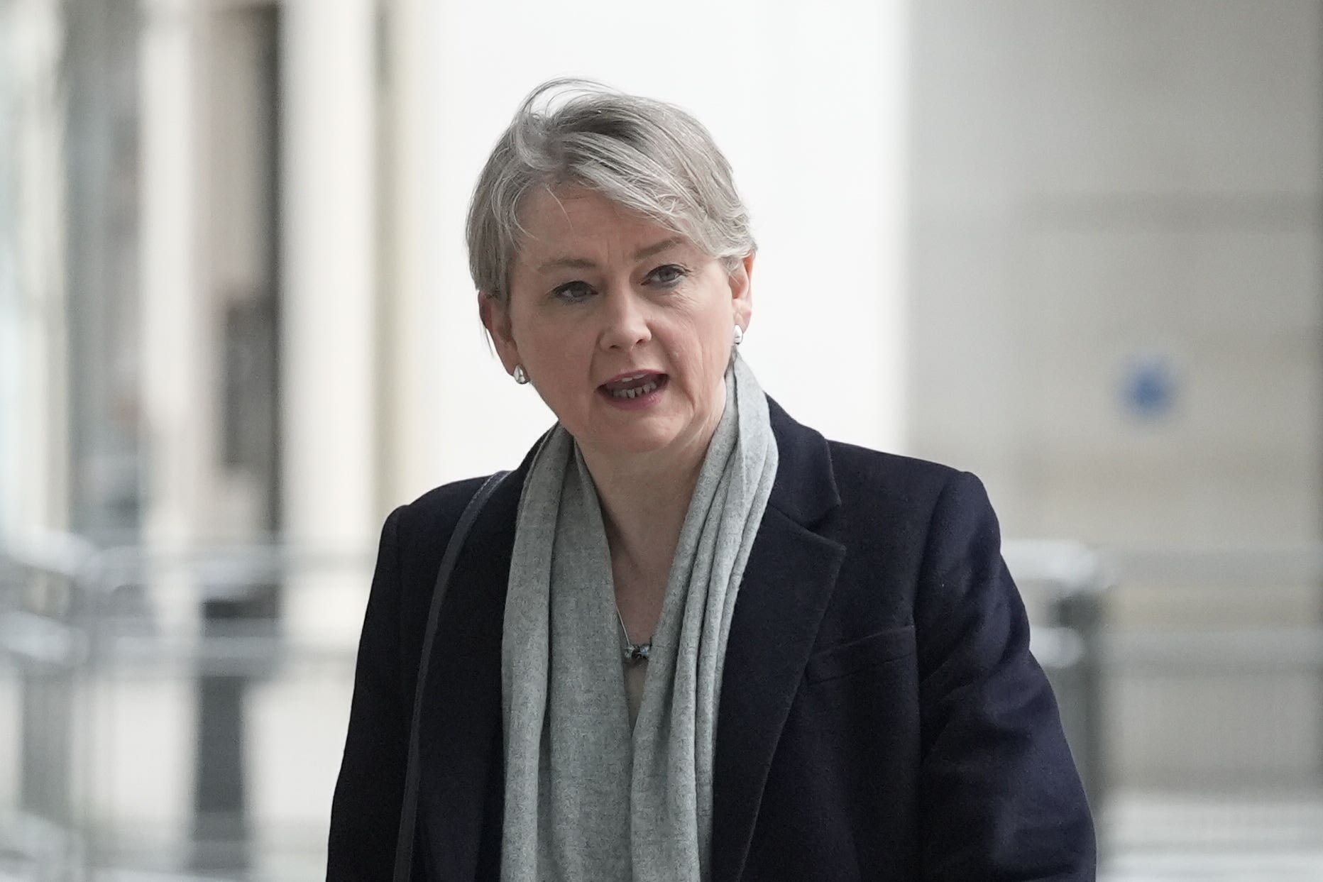 Yvette Cooper was told by Iran’s foreign minister that the actions will be considered as ‘participation in aggression and will be recorded in the history of relations between the two countries’