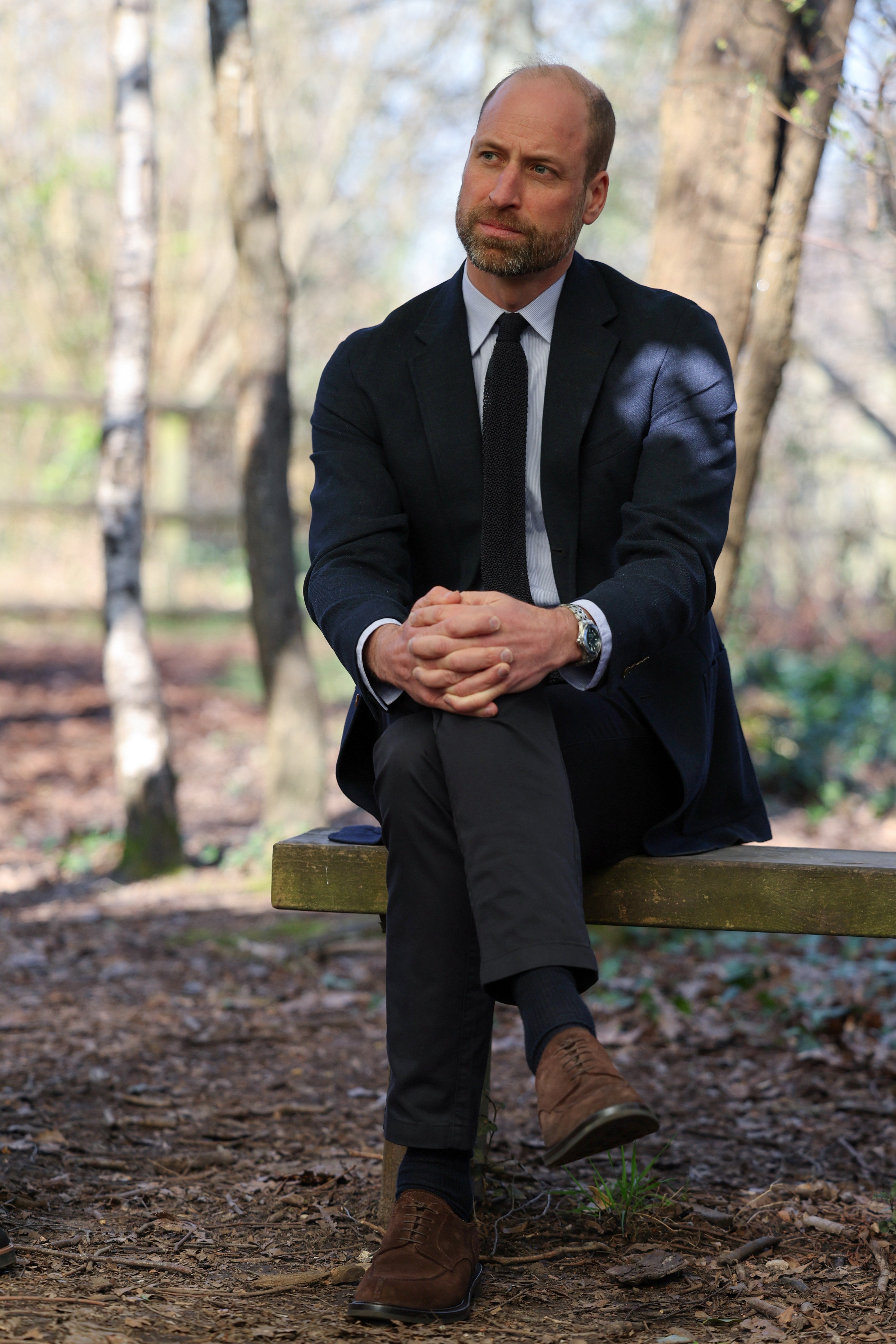 William is not a regular churchgoer like his father (Adrian Dennis/PA)