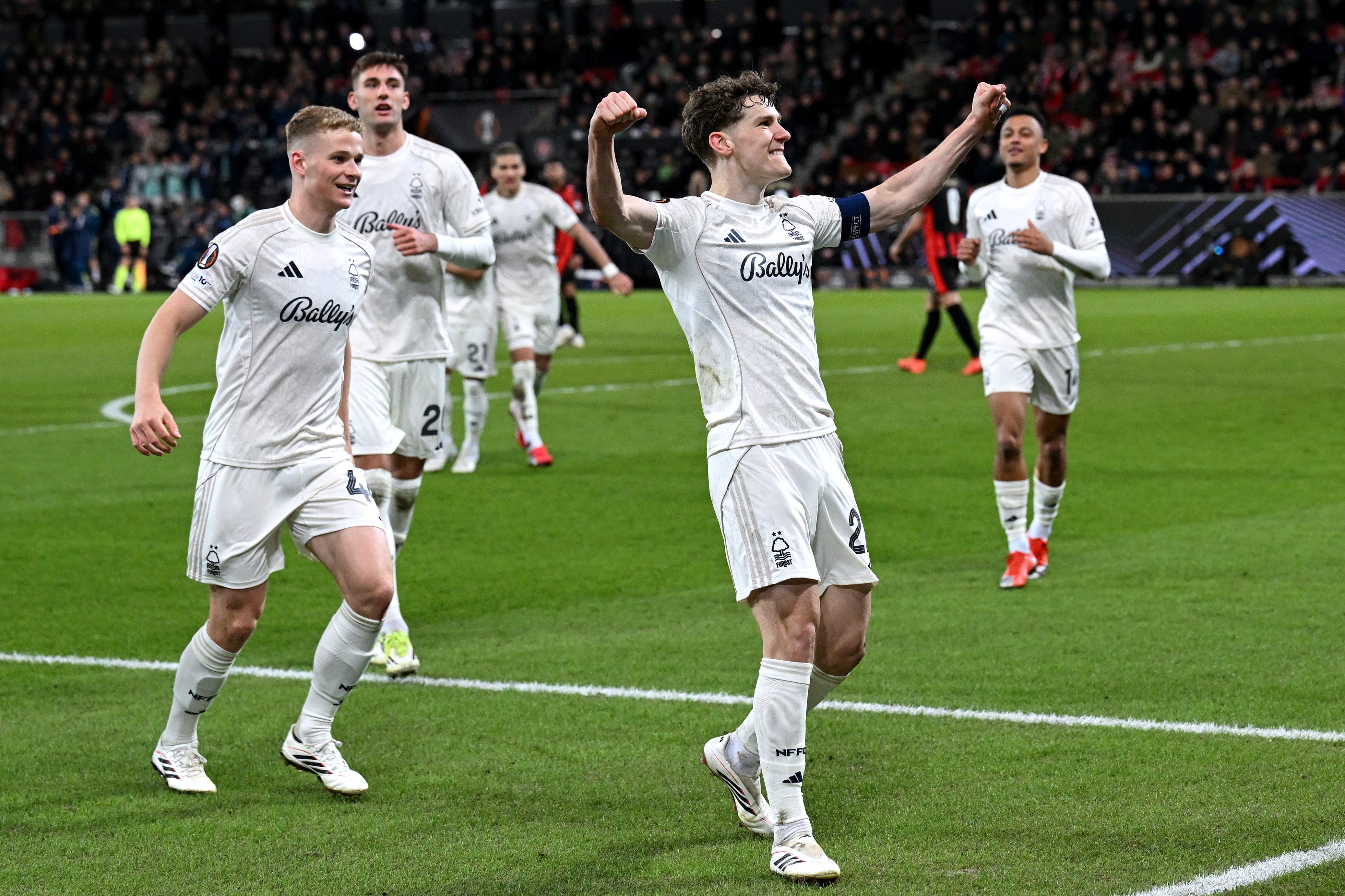 Midtjylland miss three straight penalties as Nottingham Forest advance to Europa League last eight