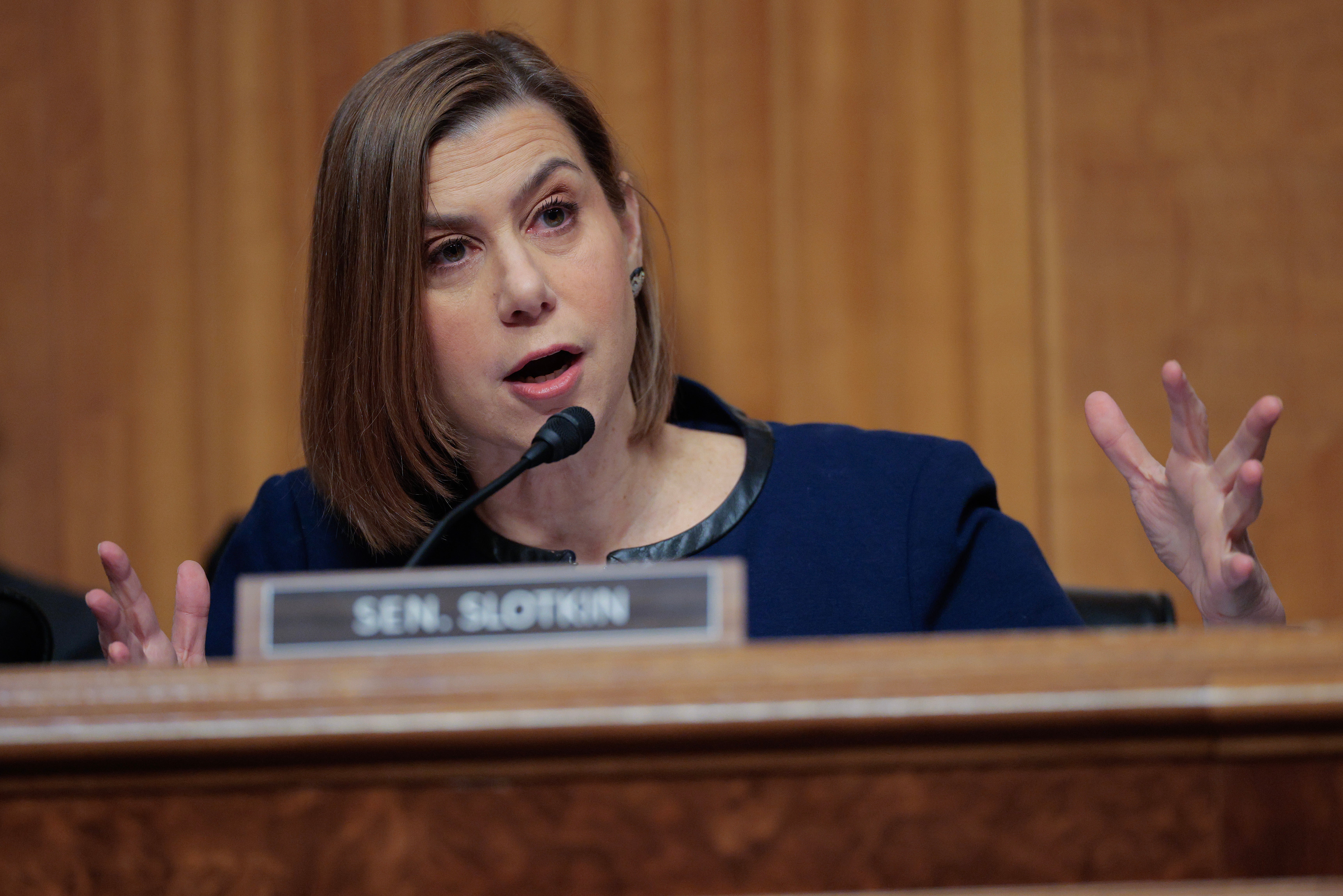 Sen. Elissa Slotkin (D-Mich.) criticized Secretary of Defense Pete Hegseth’s comments, saying it displays the “irresponsible way he's showing leadership in this war.”