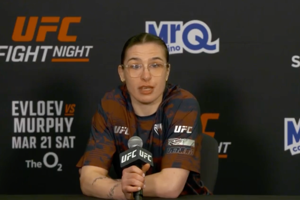 Melissa Mullins in tears at UFC London weigh-in as opponent Luana Carolina arrives 8lb over limit Melissa Mullins in tears at UFC London weigh-in as opponent Luana Carolina arrives 8lb over limit