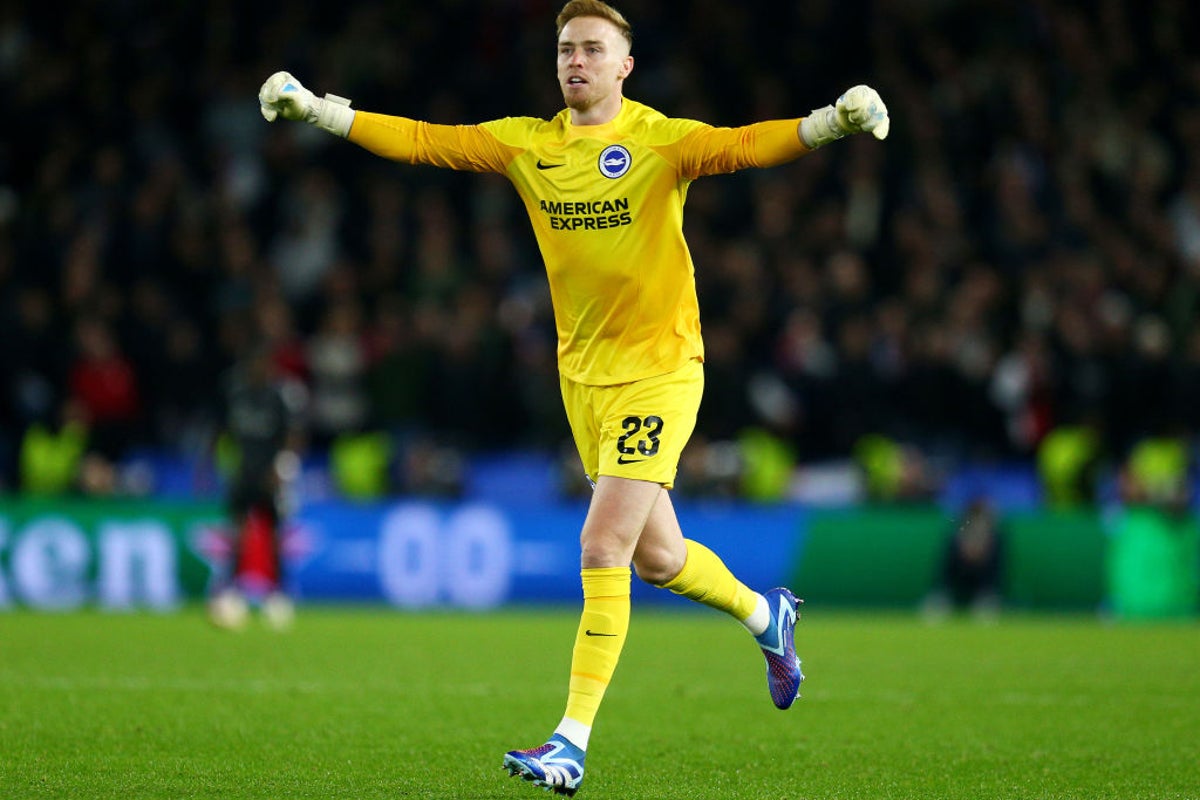 Brighton star explains why Jason Steele can be a &lsquo;big asset&rsquo; for England after shock call-up