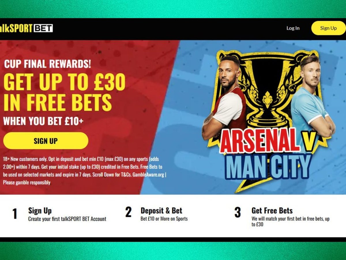 Grafische Darstellung eines Casino-Bonusangebots mit Wetten auf Sportspiele