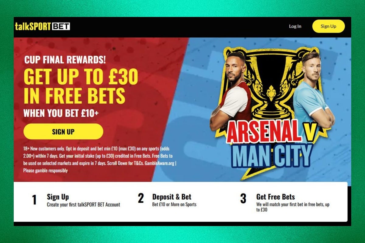 talkSPORT Bet Carabao Cup Final Offer: Up to £30 in Free Bets – UK Times talkSPORT Bet Carabao Cup Final Offer: Up to £30 in Free Bets – UK Times