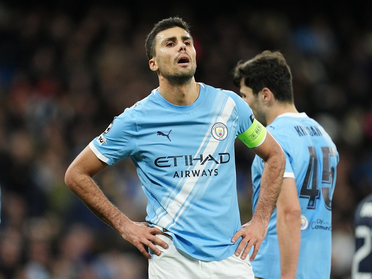 Man City's Rodri opens door to Real Madrid move in bombshell ...