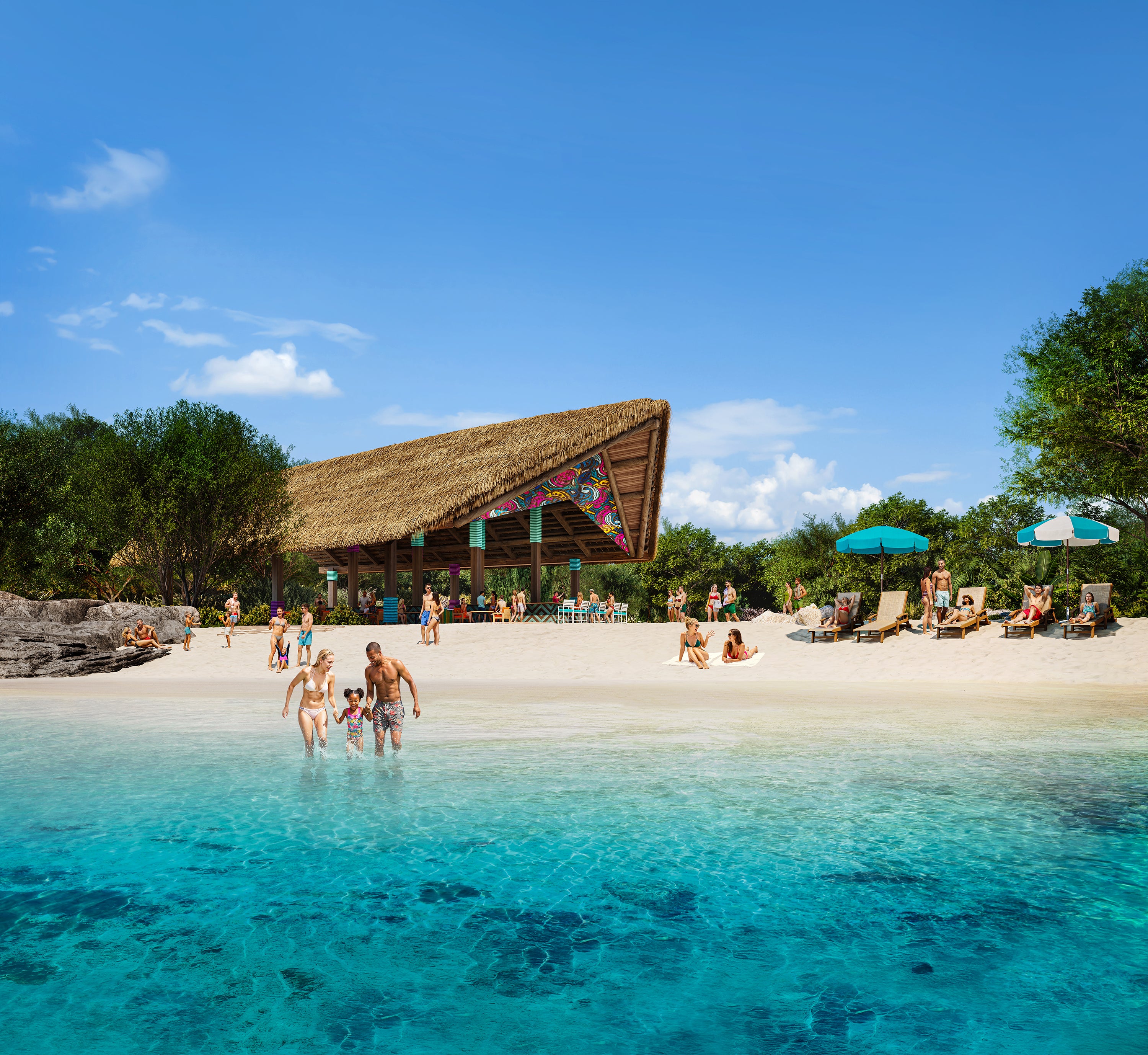 Royal Beach Club Lelepa will have both an adults-only and a family beach