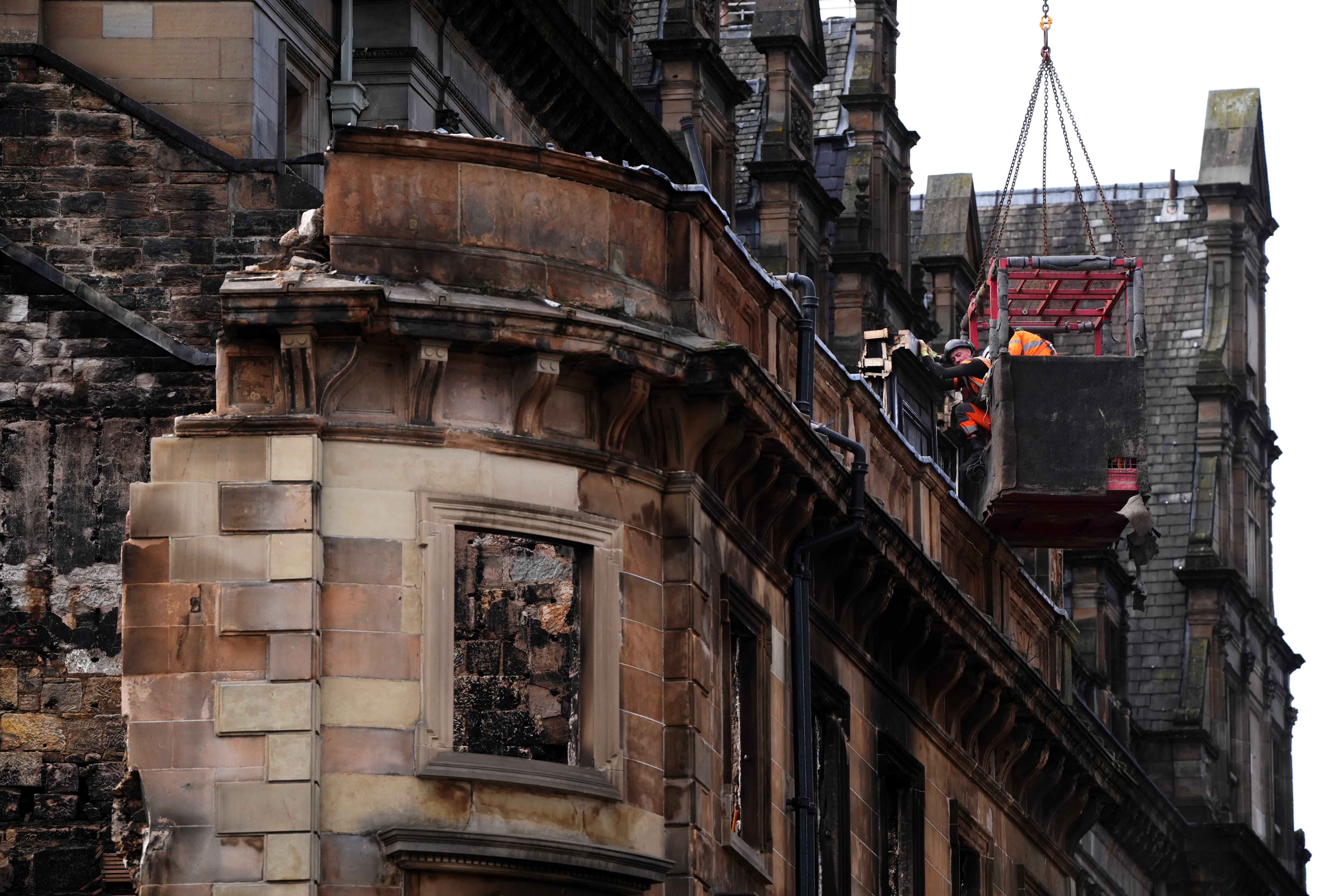 Another exit at Glasgow Central to reopen as demolition after fire ...