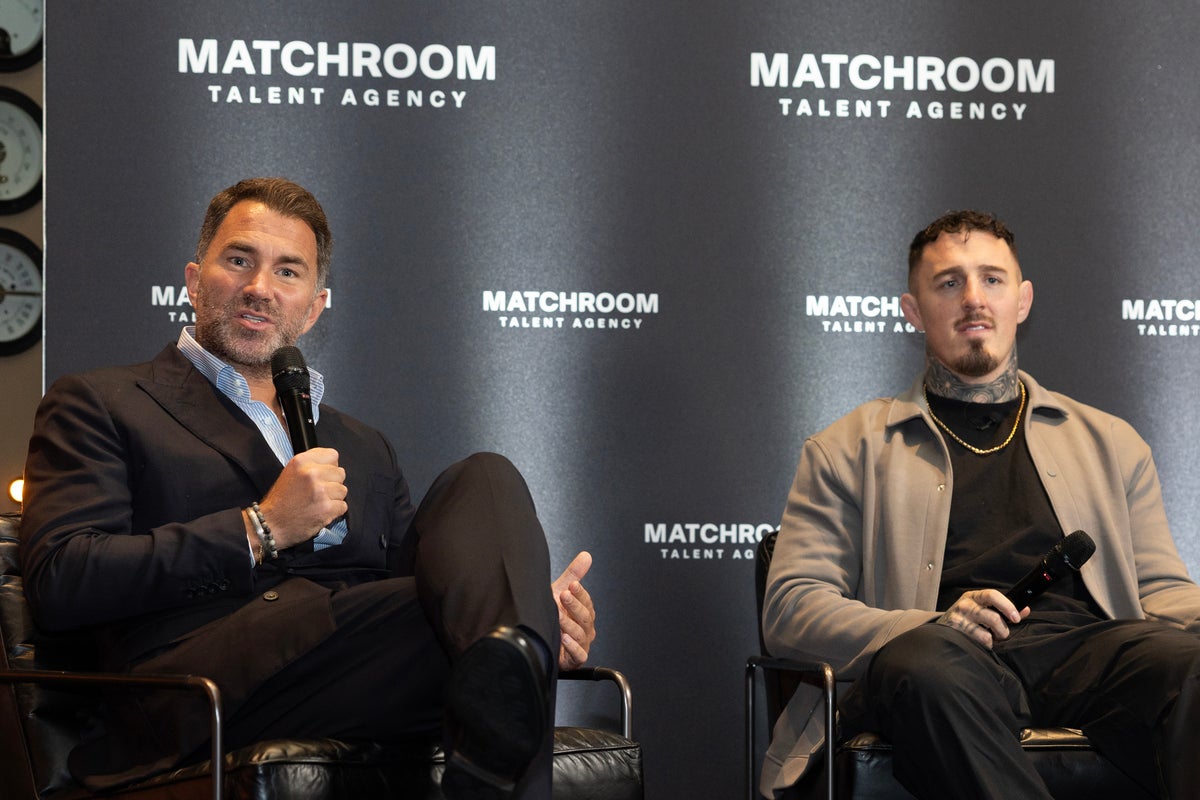 Eddie Hearn labels Tom Aspinall’s UFC contract a ‘disgrace’ in scathing rant Eddie Hearn labels Tom Aspinall’s UFC contract a ‘disgrace’ in scathing rant