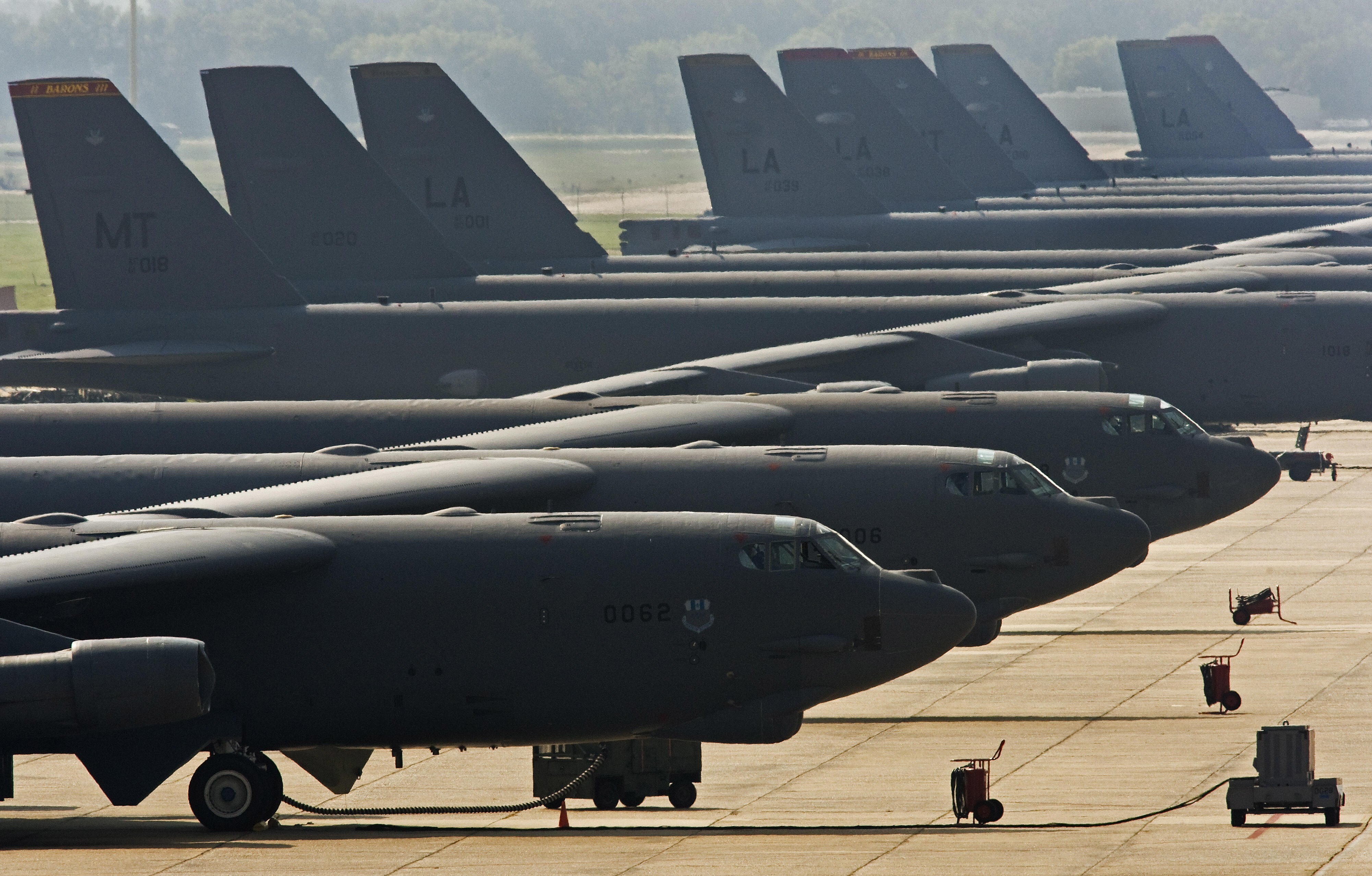 A large number of ‘unauthorized drones’ spotted over a major U.S. Air Force base in Louisiana that houses long-range B-52 bombers capable of carrying nuclear weapons triggered a lockdown