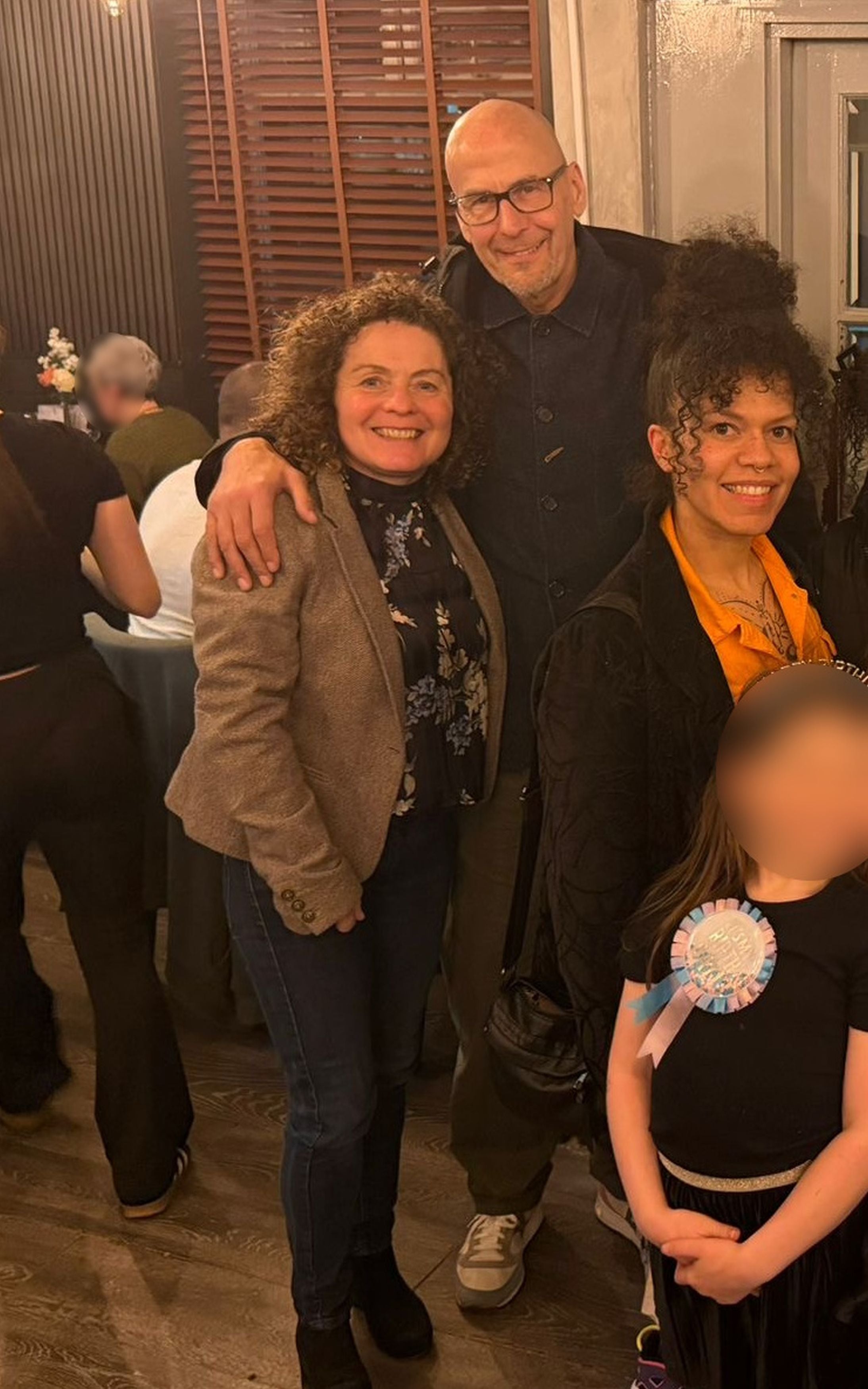 From left: Rose Buck, her partner Fran Wilde, and her daughter Chantelle Buck-Forrest