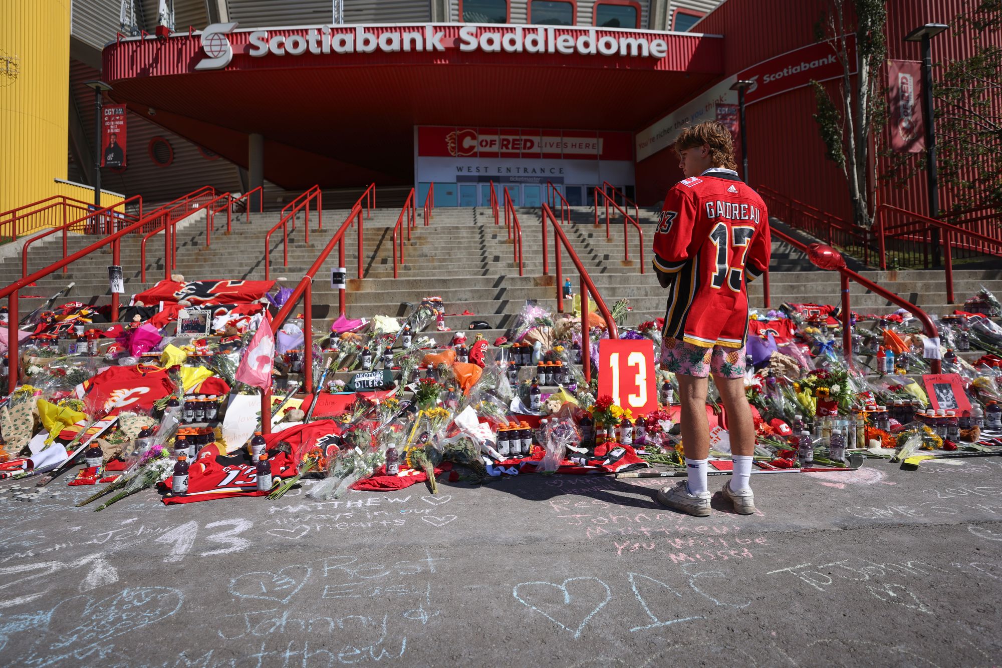 The Gaudreau brothers were riding bikes single-file in New Jersey the night before their sister's wedding when an alleged drunk driver fatally struck them