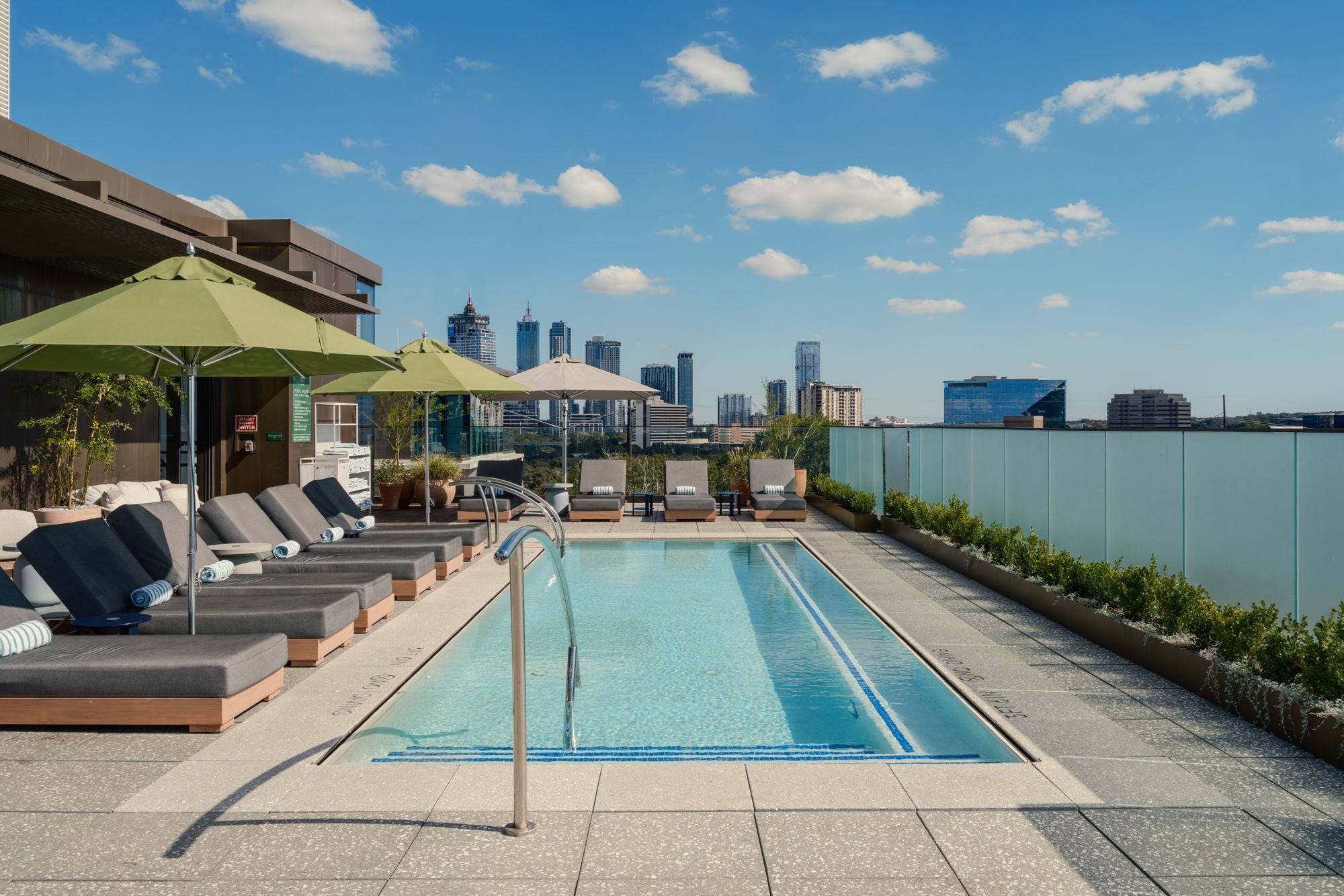 The hotel’s rooftop pool is the perfect place to chill (The Loren)
