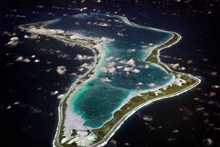 Diego Garcia is around 3,800km (2,360 miles) away from Iran (AP)