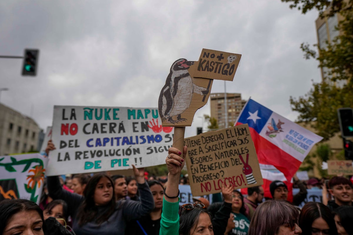 Chileans mark World Water Day by protesting President Kast’s rollback of environmental rules – UK Times