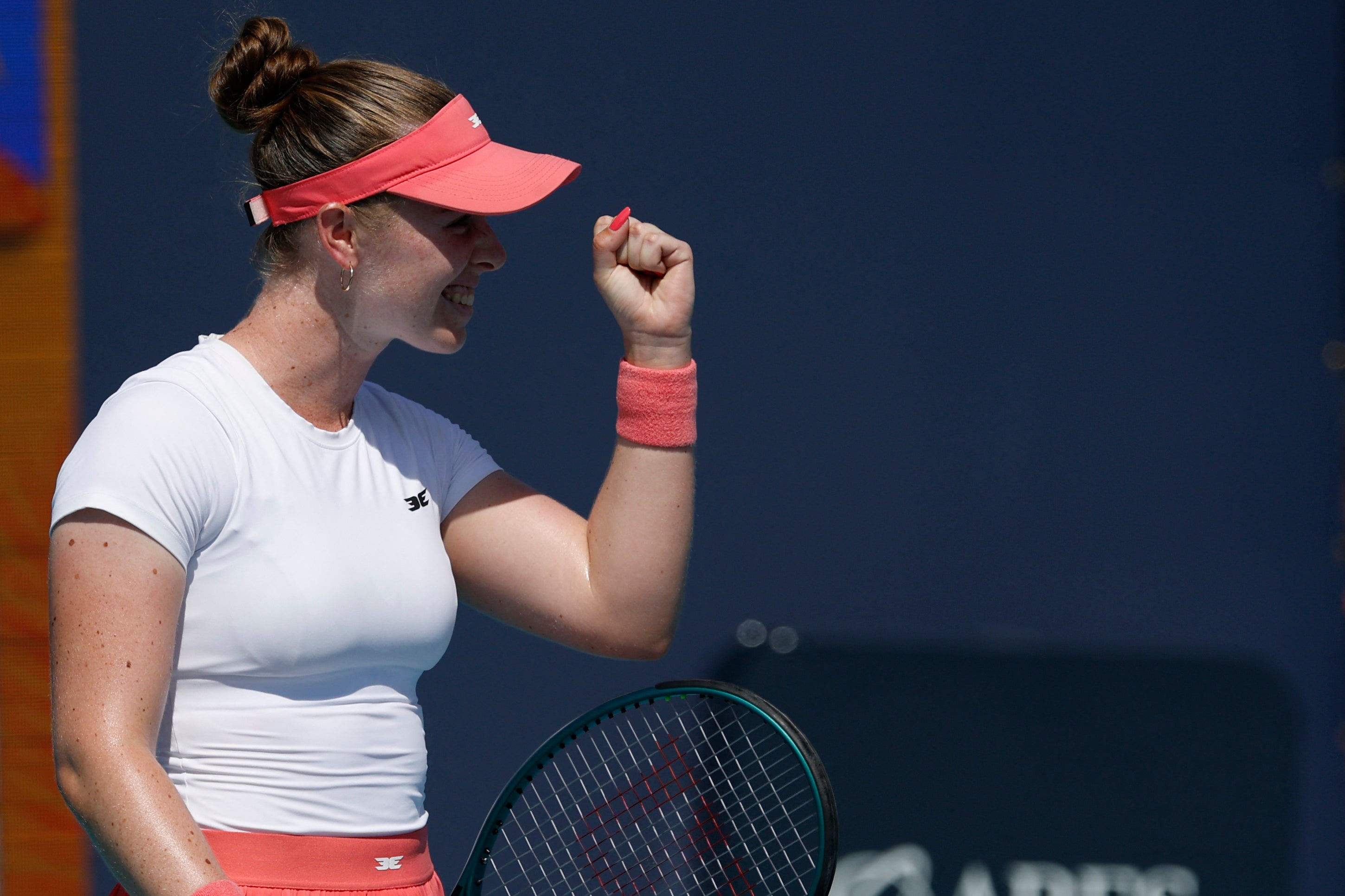 Talia Gibson has now beaten four top-20 players - Osaka, Ekaterina Alexandrova, Clara Tauson and Jasmine Paolini - in the space of three weeks