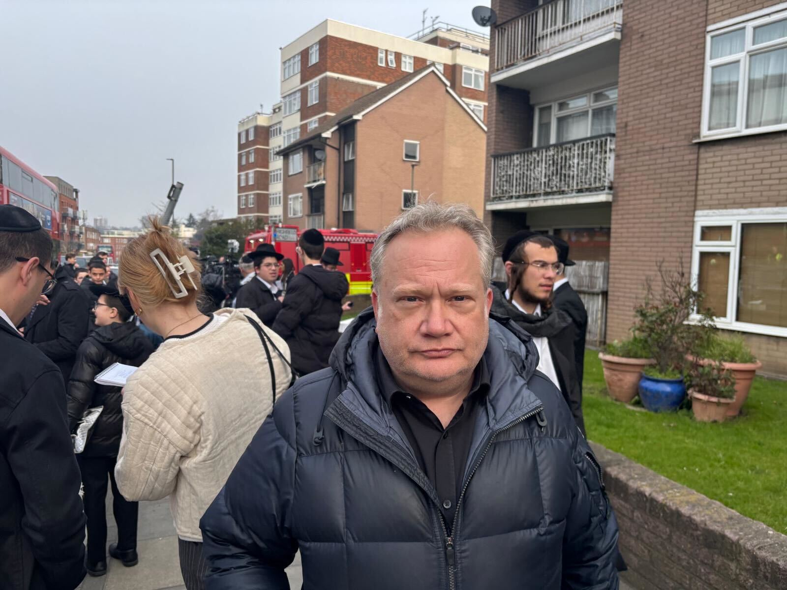 Gedale Weinberg said it was a ‘disgusting act’ and that he no longer feels safe in London