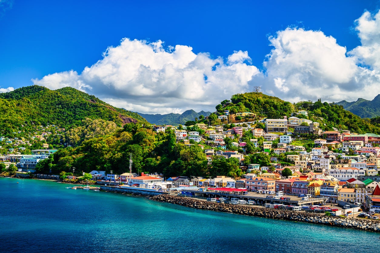 Grenada sits in the southeastern Caribbean Sea