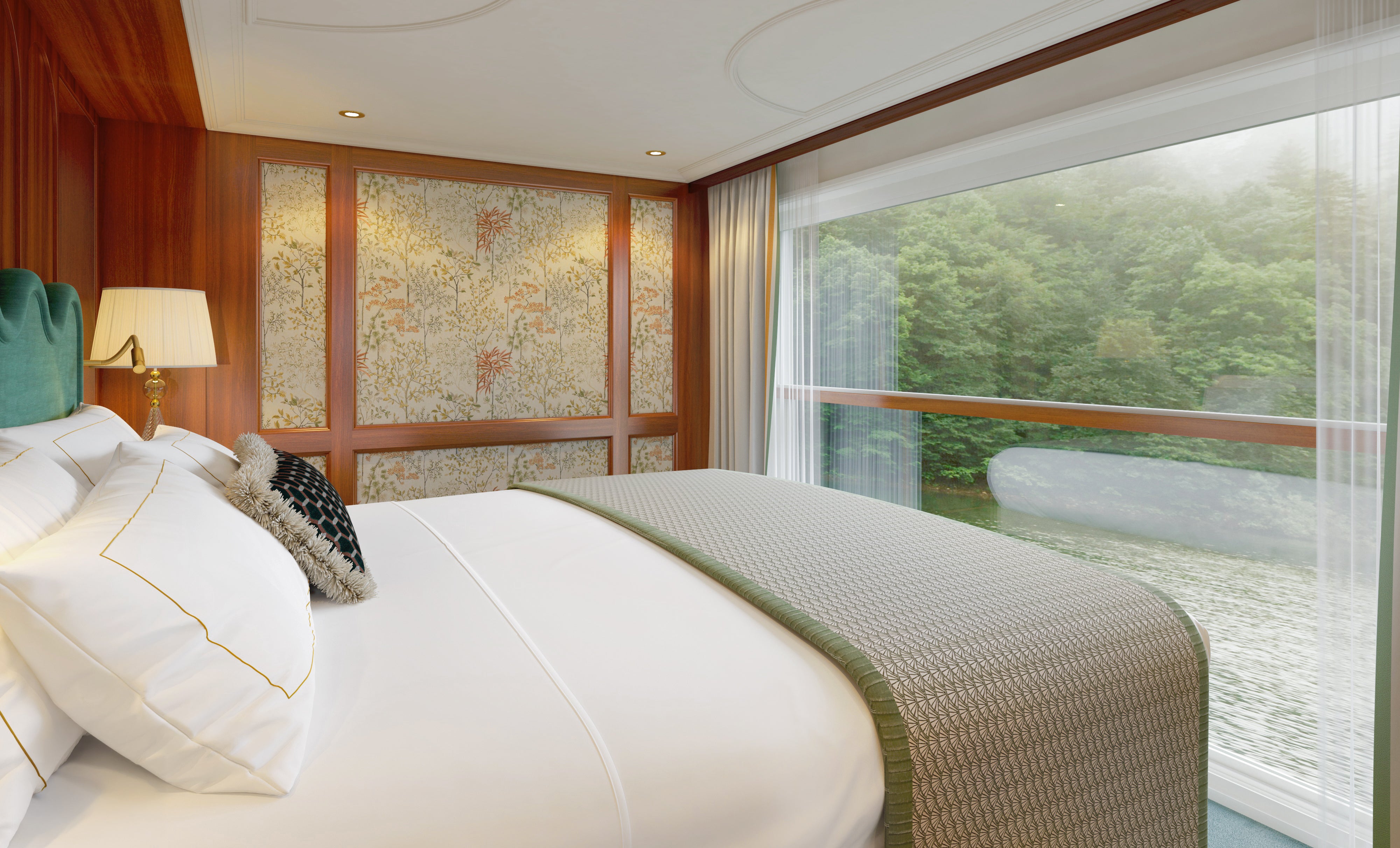 Guests can expect spacious suites aboard SS Audrey