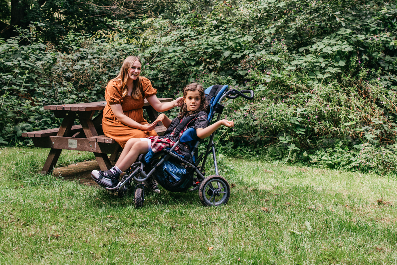 Larissa with her daughter, Summer