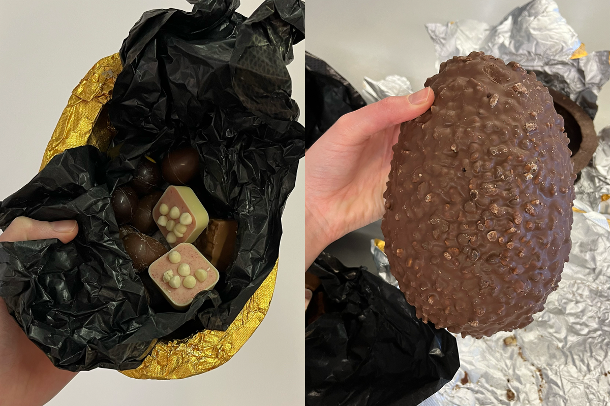 I put the Hotel Chocolat 1kg chocolate ostrich egg to the test – is it worth £90?