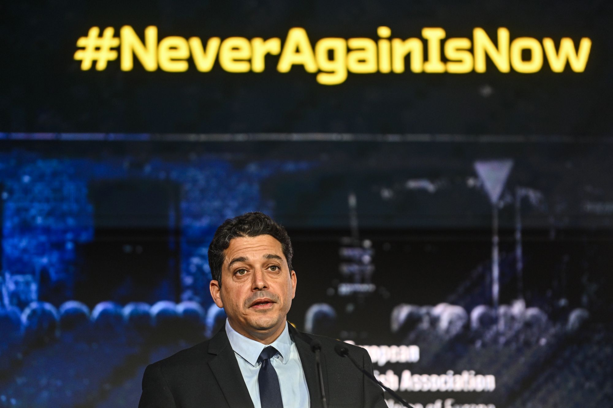 Israel’s minister in charge of combating antisemitism Amichai Chikli said the attacks in Europe were part of a ‘disturbing pattern of action’