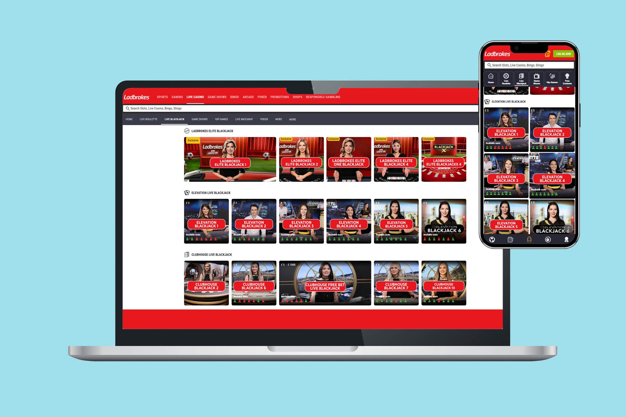 Ladbrokes have more blackjack promotions than many of their rivals