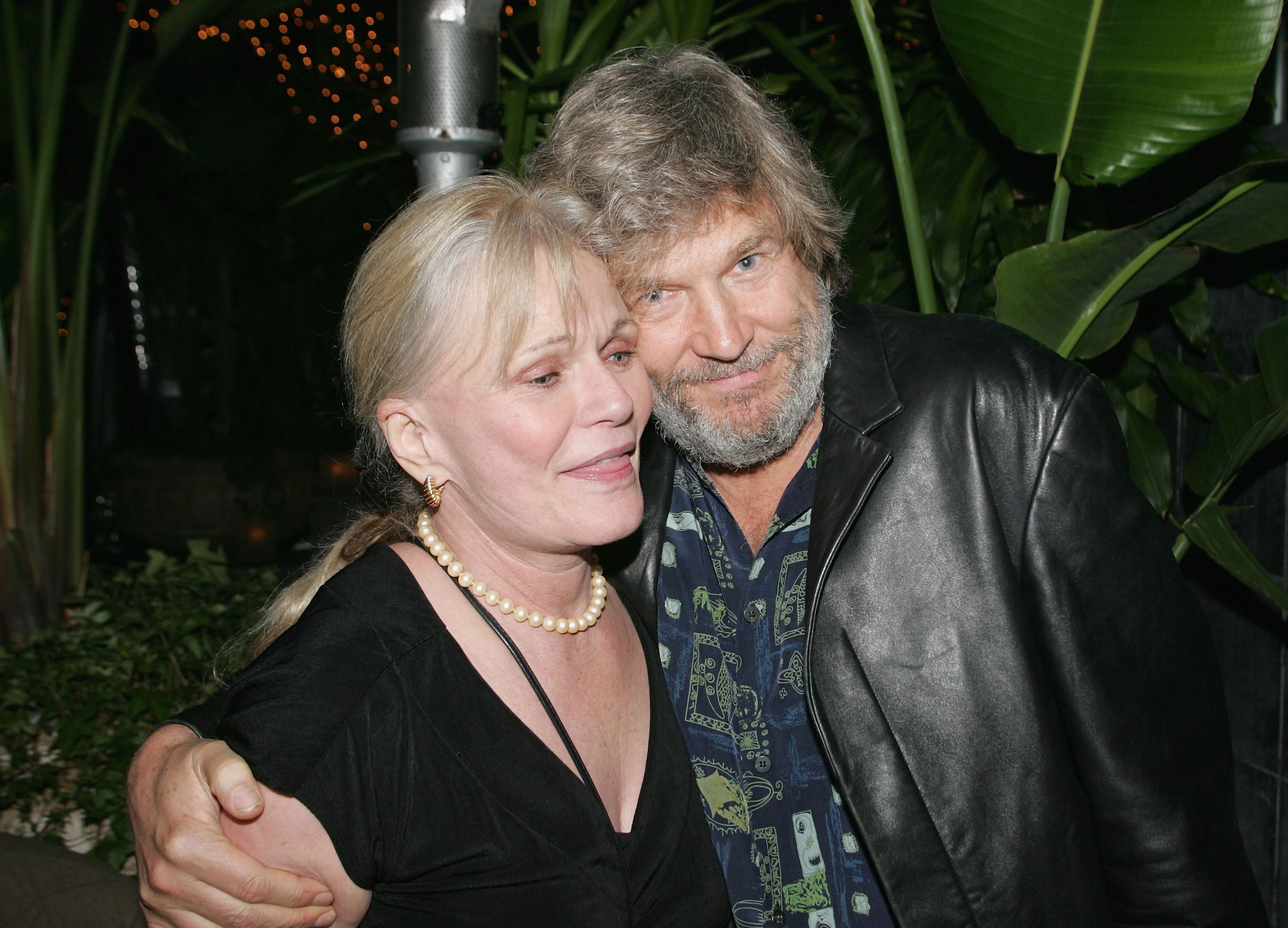 Valerie Perrine pictured in 2005 reuniting with Jeff Bridges, who she starred with in the 1973 drama 'The Last American Hero'