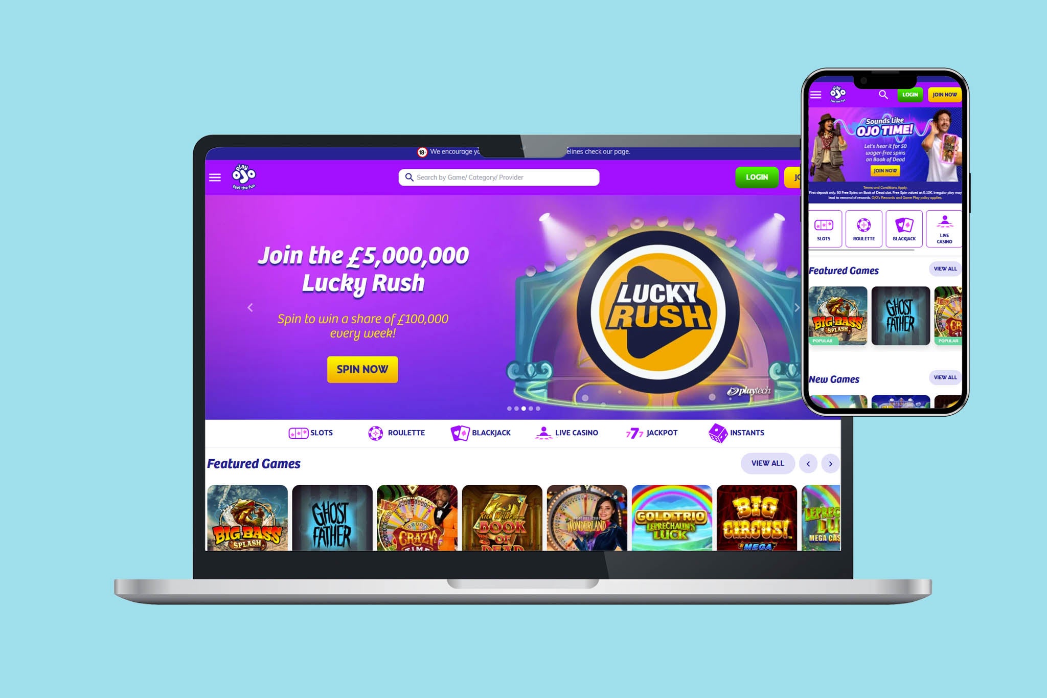 PlayOJO has a unique cashback system and it’s valid on baccarat games