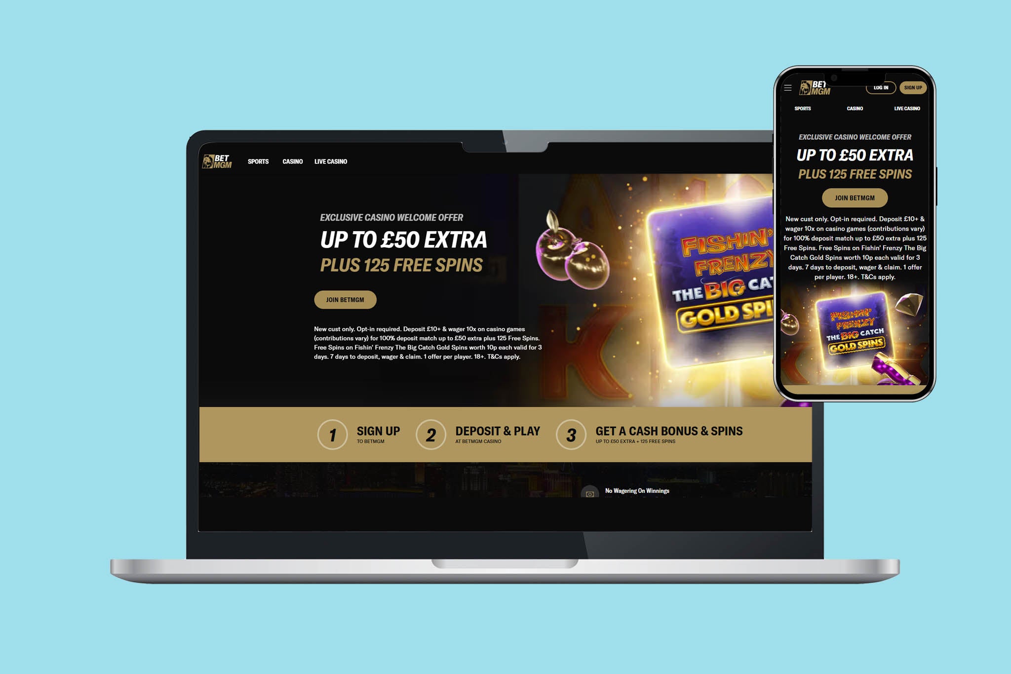 BetMGM’s casino app is our preferred platform when using their products