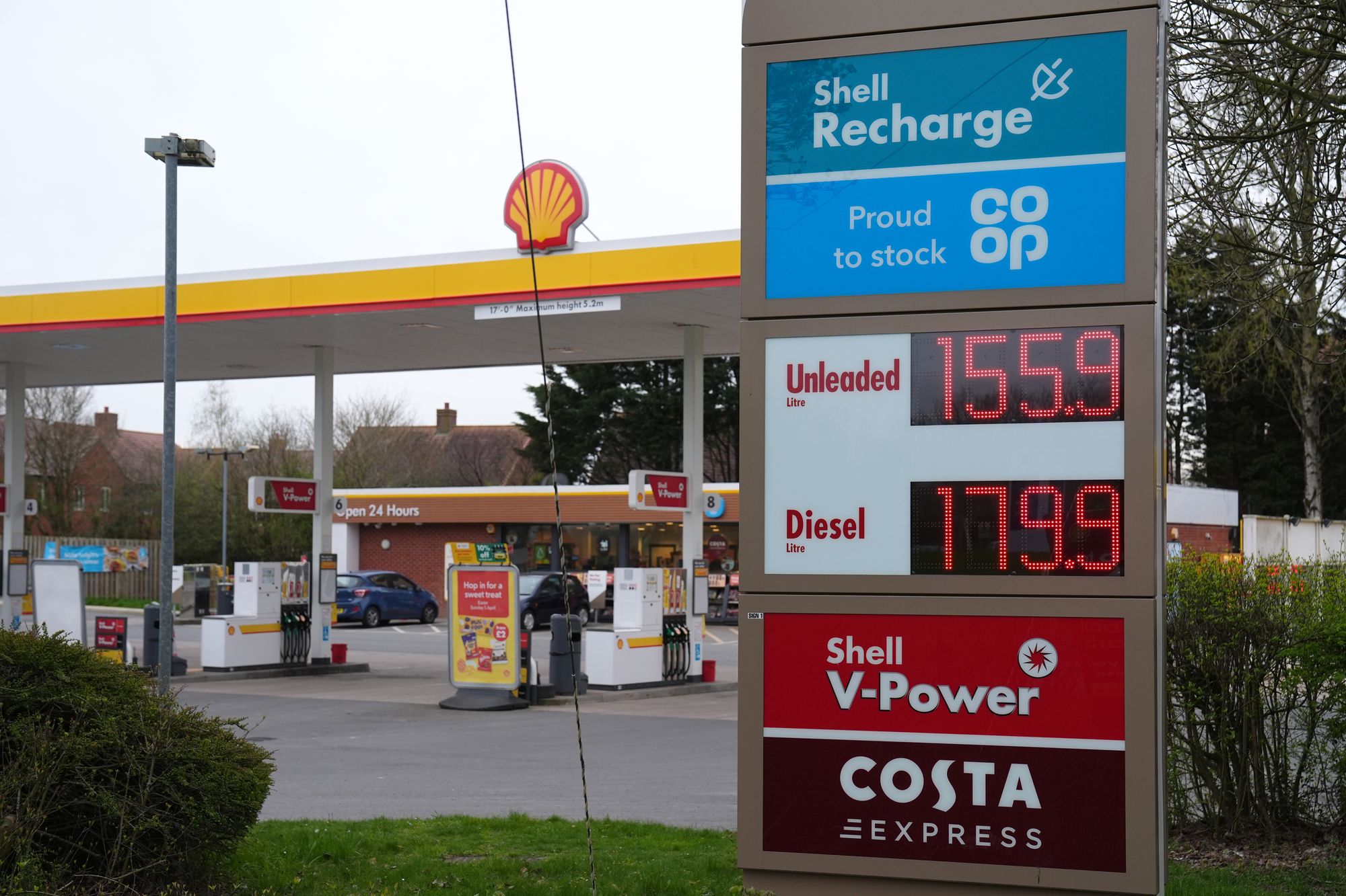 The disruption in oil supplies was caused by Iran choking oil tankers passing through the key international shipping route in the Strait of Hormuz.