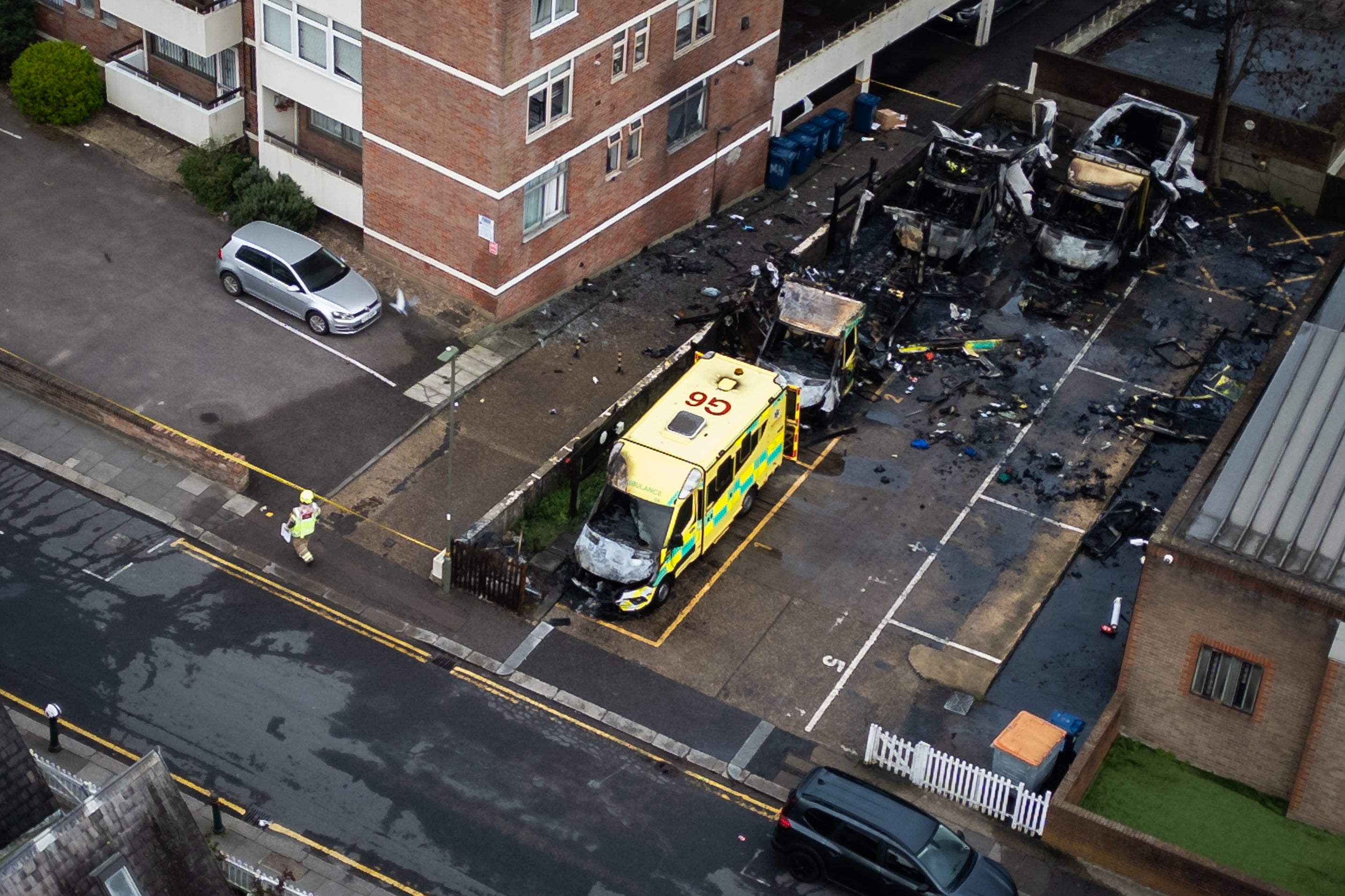 Sir Keir Starmer described it as a ‘deeply shocking antisemitic arson attack’