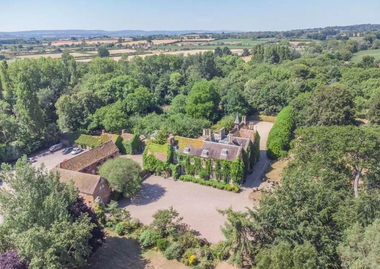 Maunsel House has been in Sir Benjamin Slade's family since the 1700s