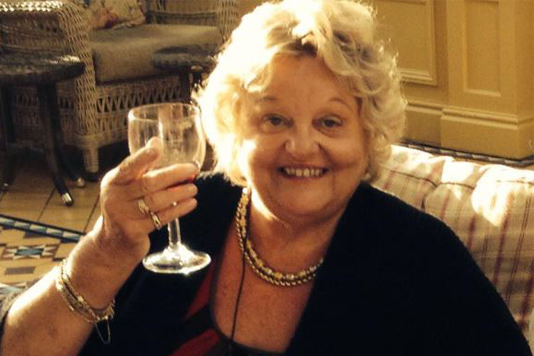 Lady Pauline Slade, ex-wife of Sir Benjamin