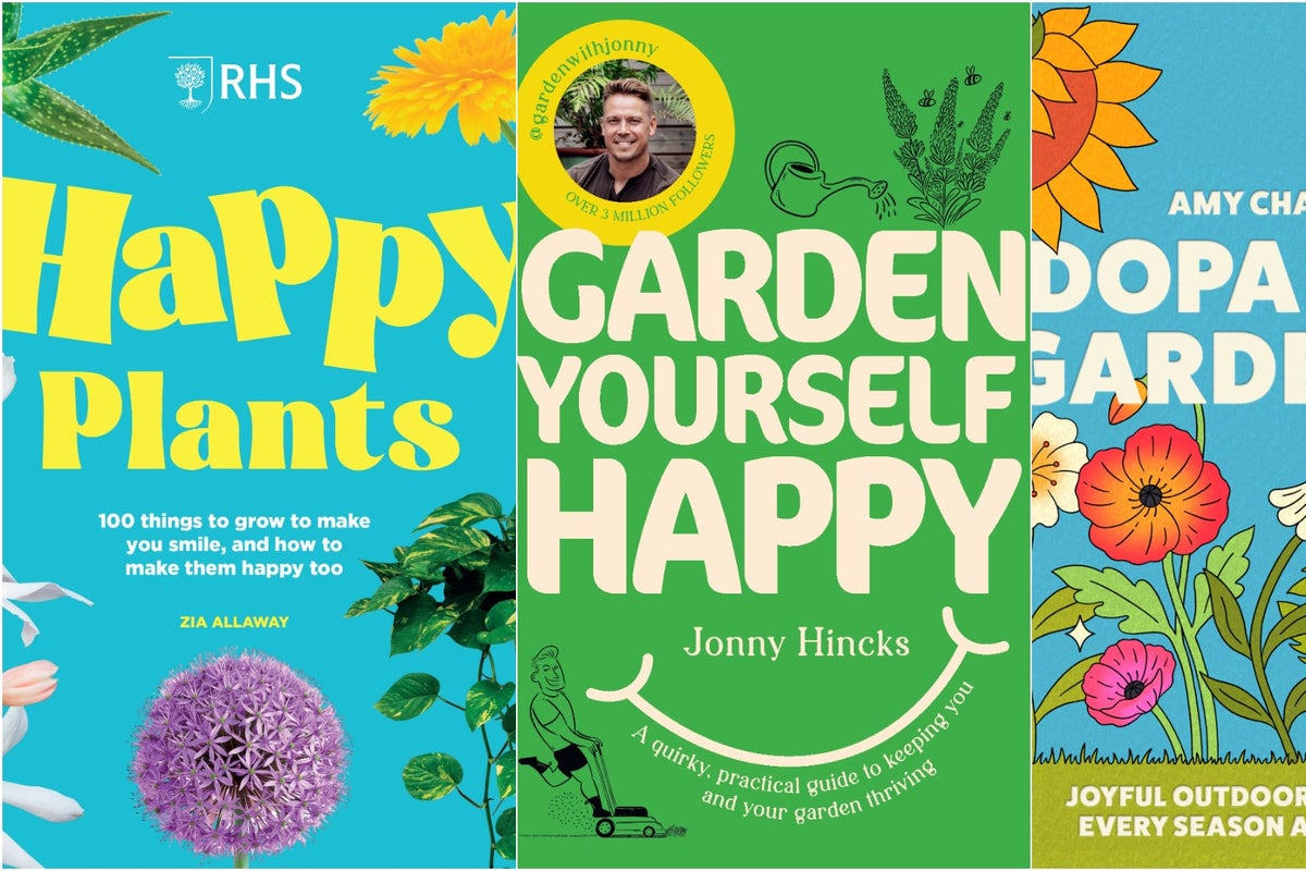 Three gardening books to boost your happiness