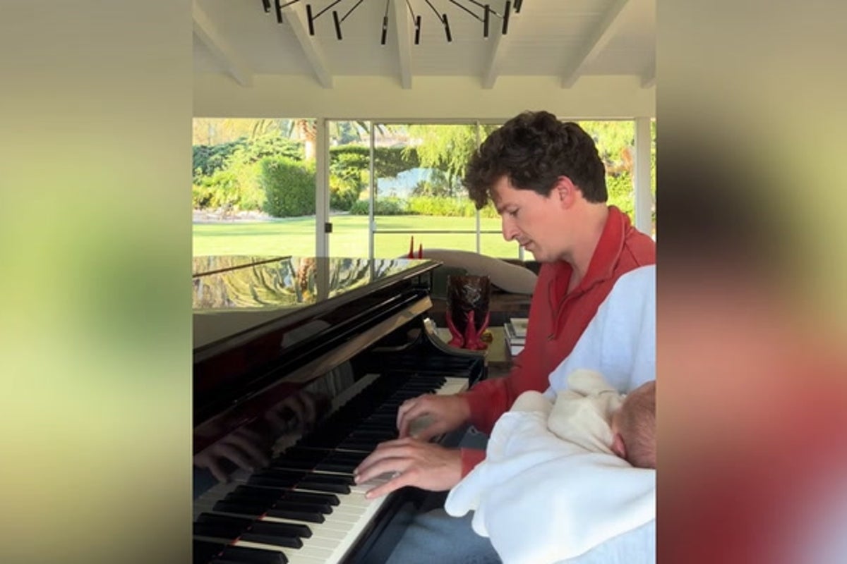Charlie Puth shares first video of baby Jude with wife Brooke