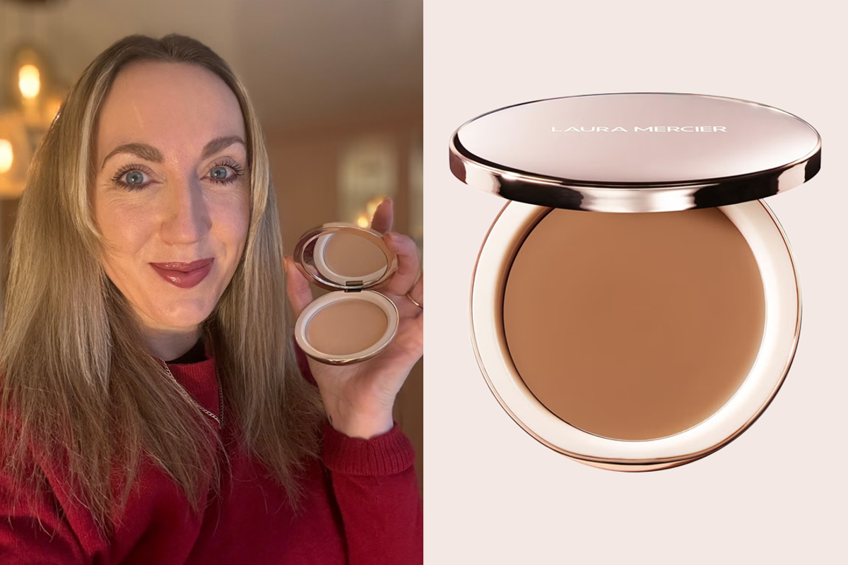 I swapped my full-coverage foundation for Laura Mercier’s tinted balm