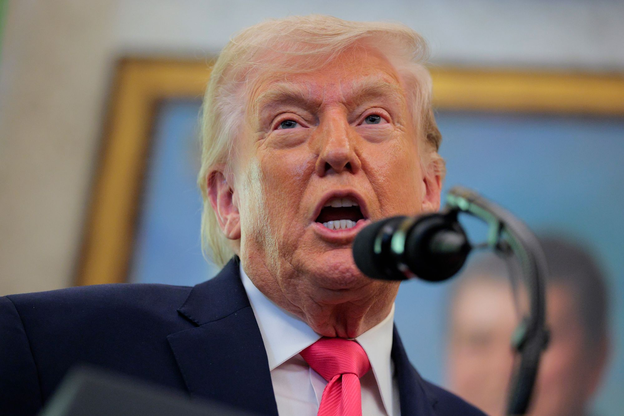 Trump says Iran ‘gave us a present’ related to Strait of Hormuz