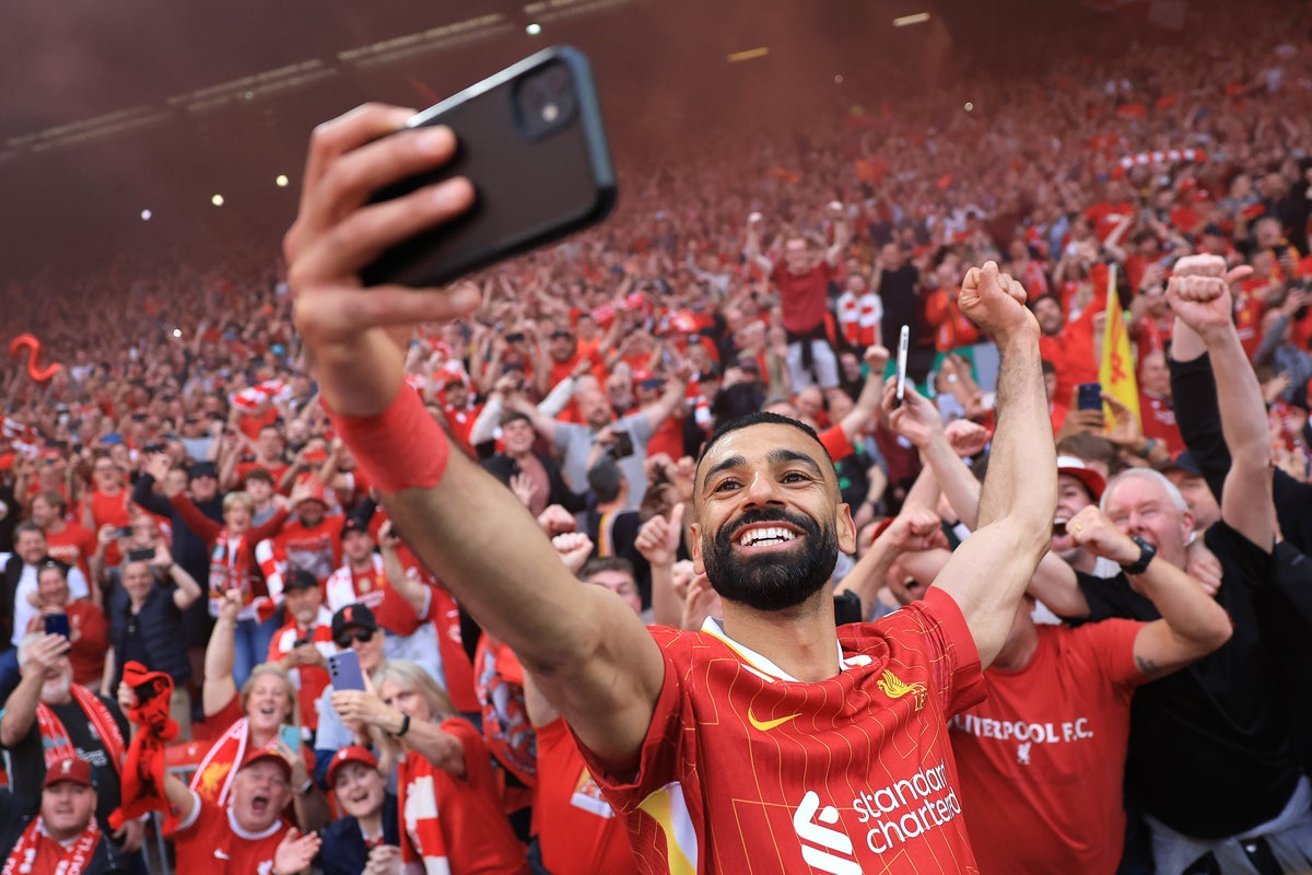 When will Mohamed Salah play his final match for Liverpool? 