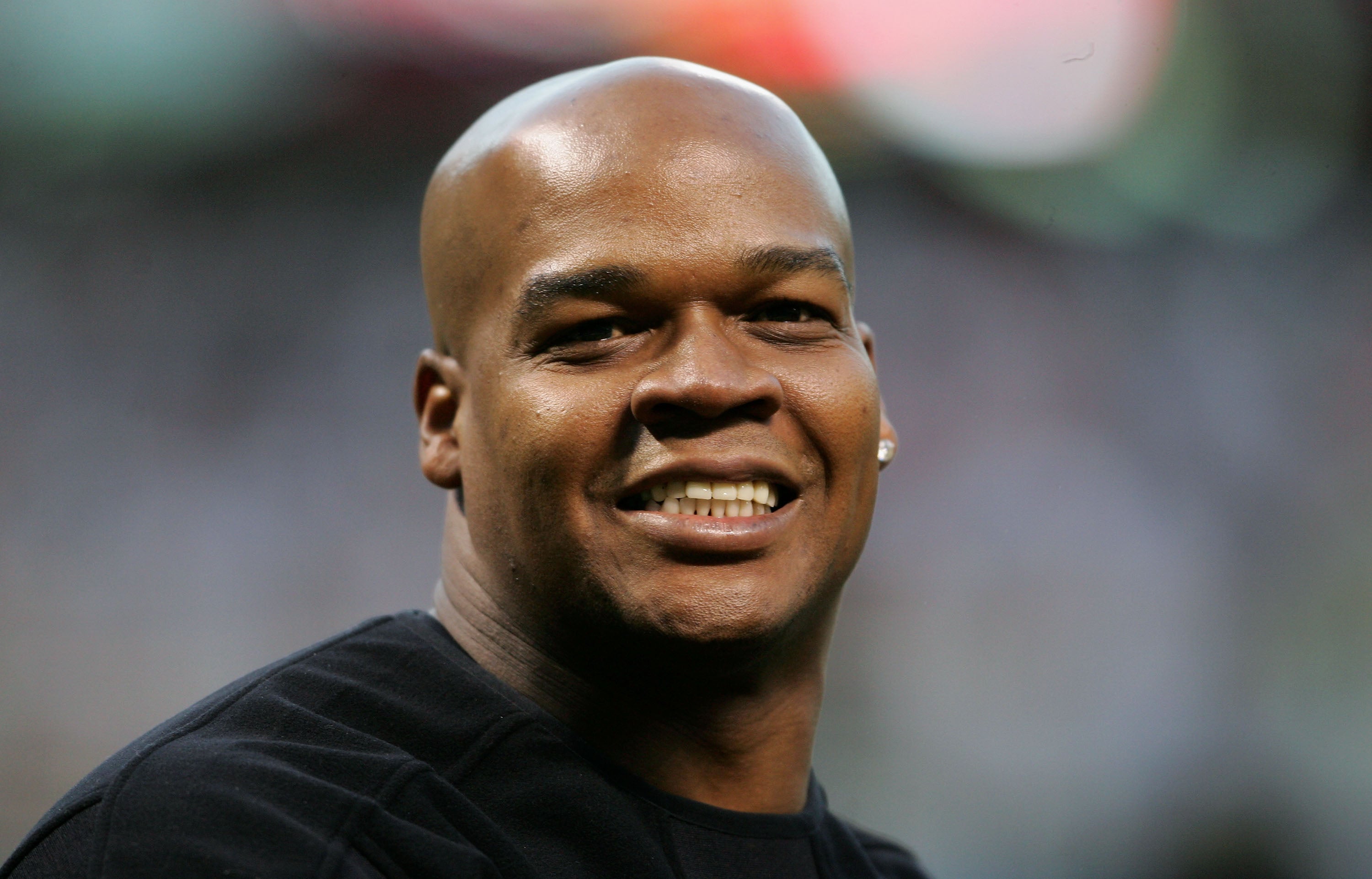 Thomas at a Houston Astros game in Texas in 2005