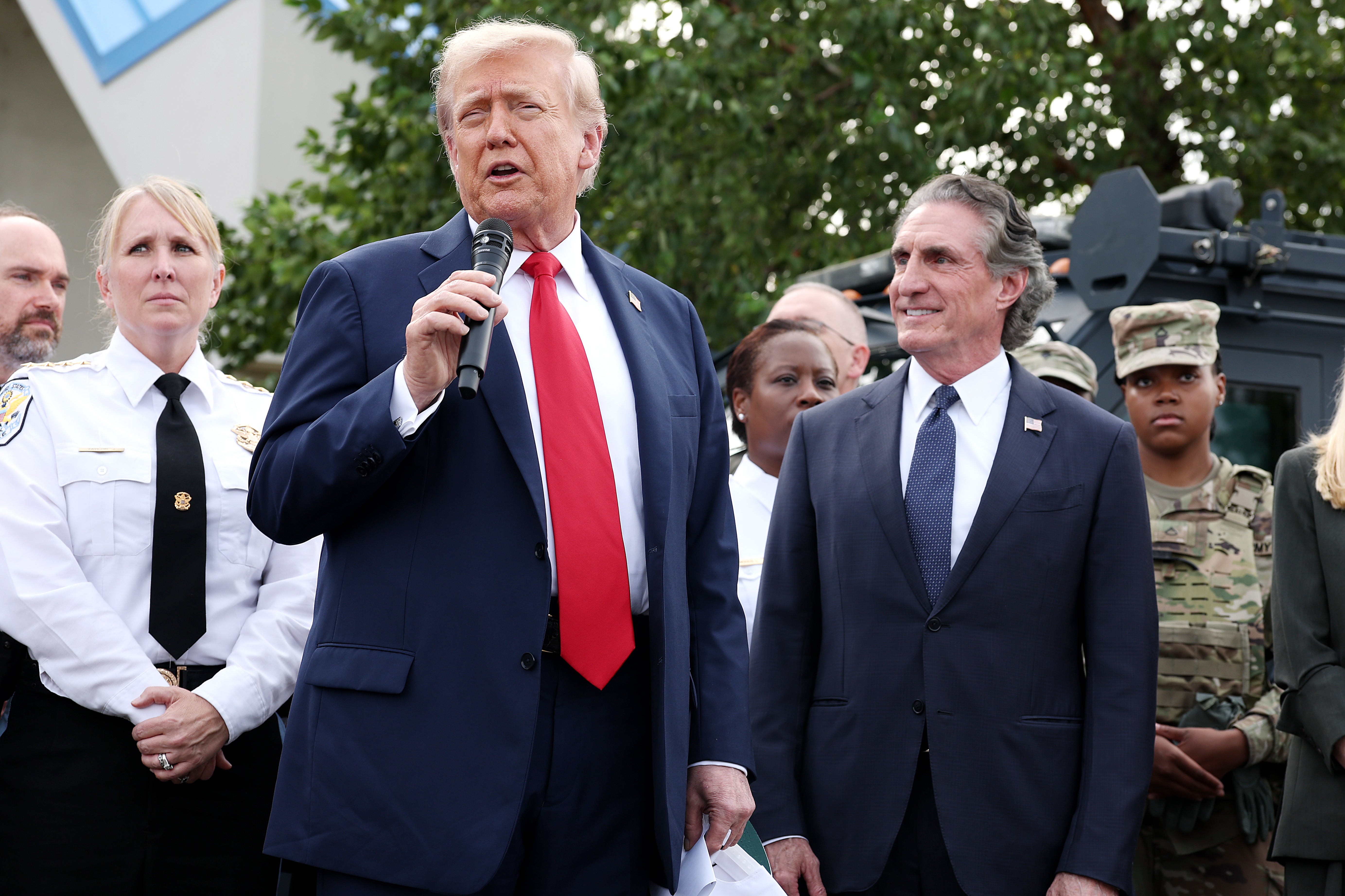 The Interior Department announced Monday the U.S. would reimburse TotalEnergies for the amount it paid in leases for offshore wind projects during the Biden administration