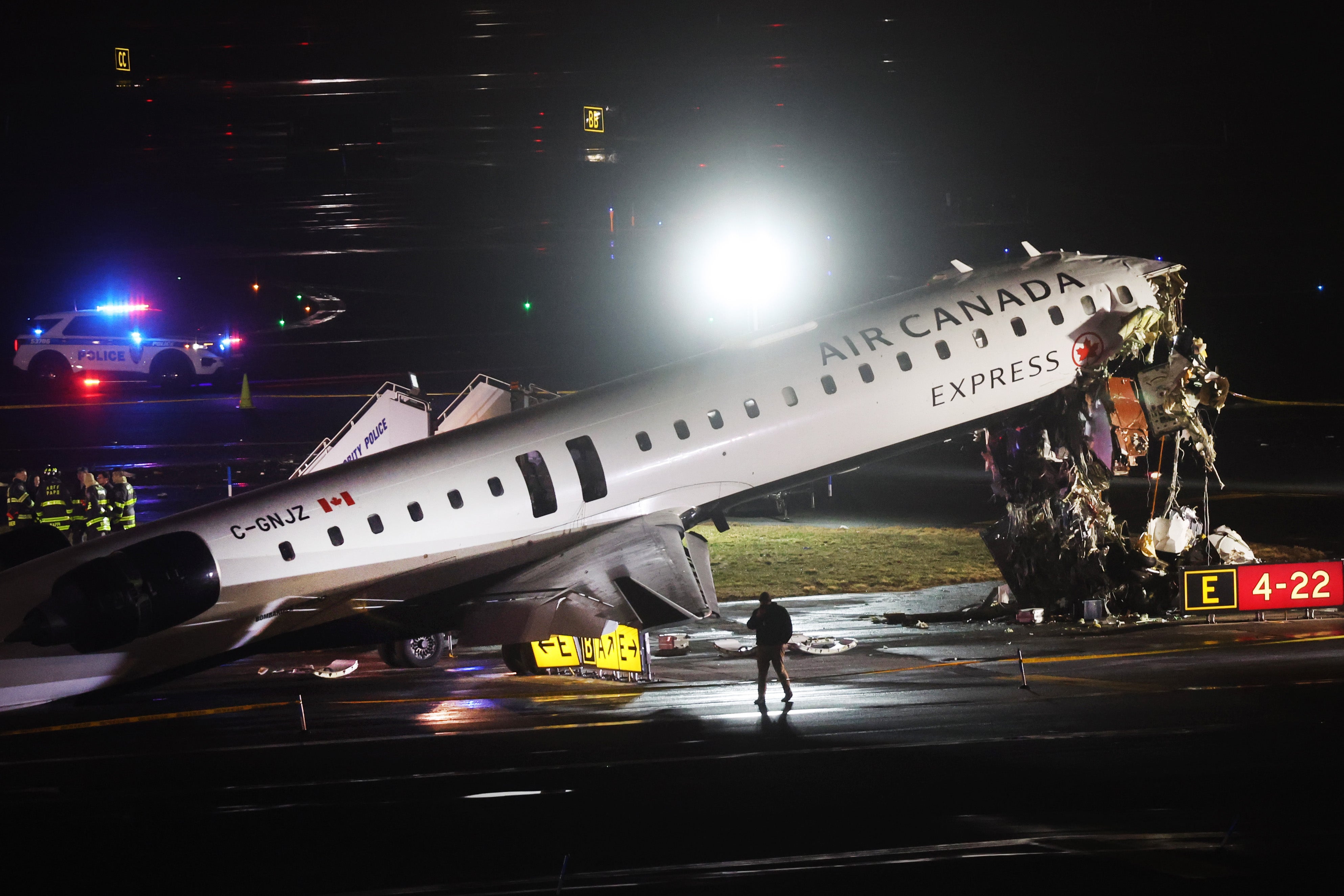Rebecca Liquori, a passenger on the plane, said that she is ‘forever indebted’ to the pilots