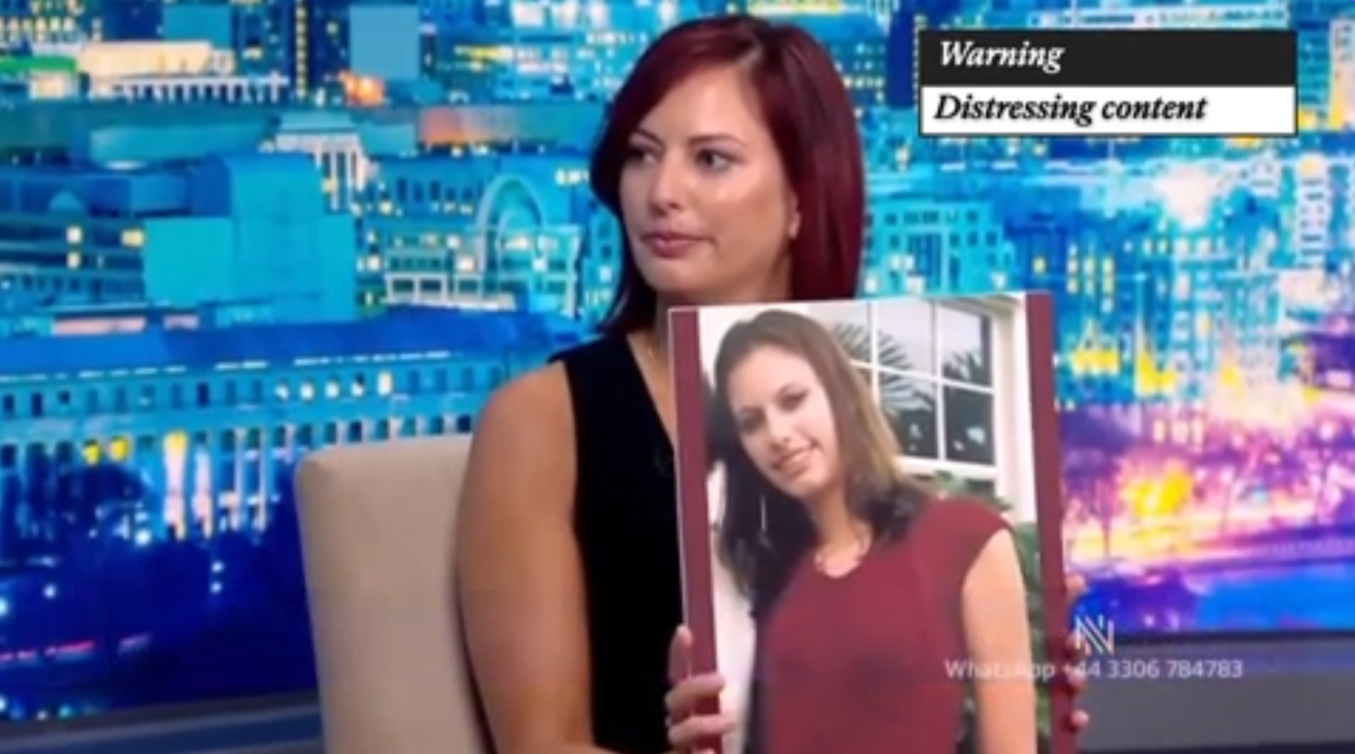 ‘This is my way of trying to breathe’: Joanna Harrison has been speaking about her experience with Epstein